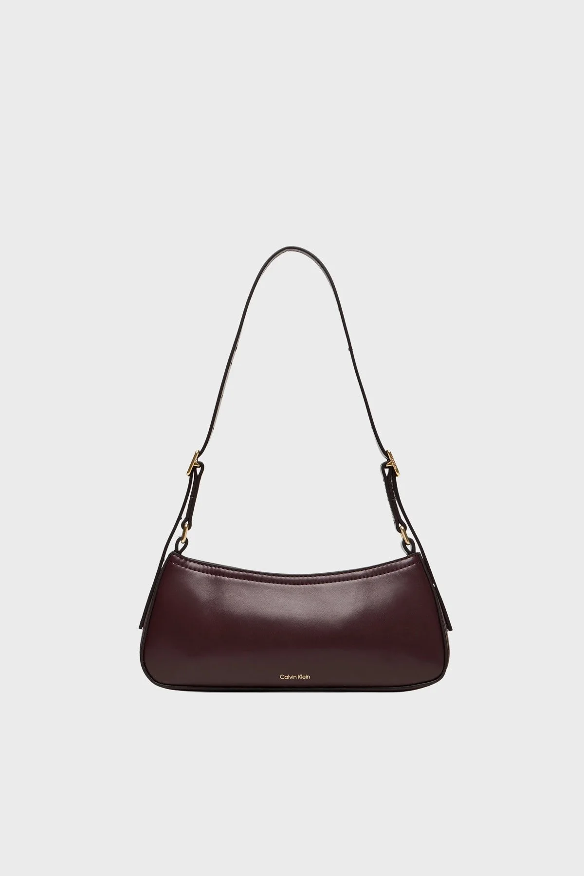 Calvin Klein Logolu Ayarlanabilir Omuz Askılı LV04F3170GBAP Bayan Çanta LV04F3170G BAP BORDO - 3