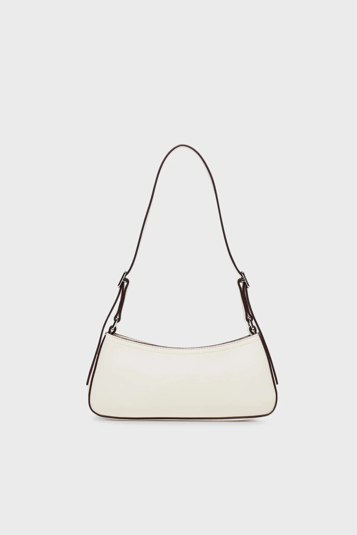 Calvin Klein Logolu Ayarlanabilir Omuz Askılı LV04F3170GFUP Bayan Çanta LV04F3170G FUP BEYAZ - 3