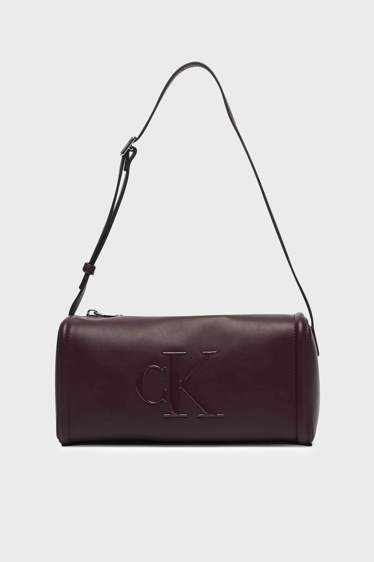 Calvin Klein Logolu Ayarlanabilir Omuz Askılı LV04F3894GBAP Kadın Çanta LV04F3894G BAP Bordo - 1