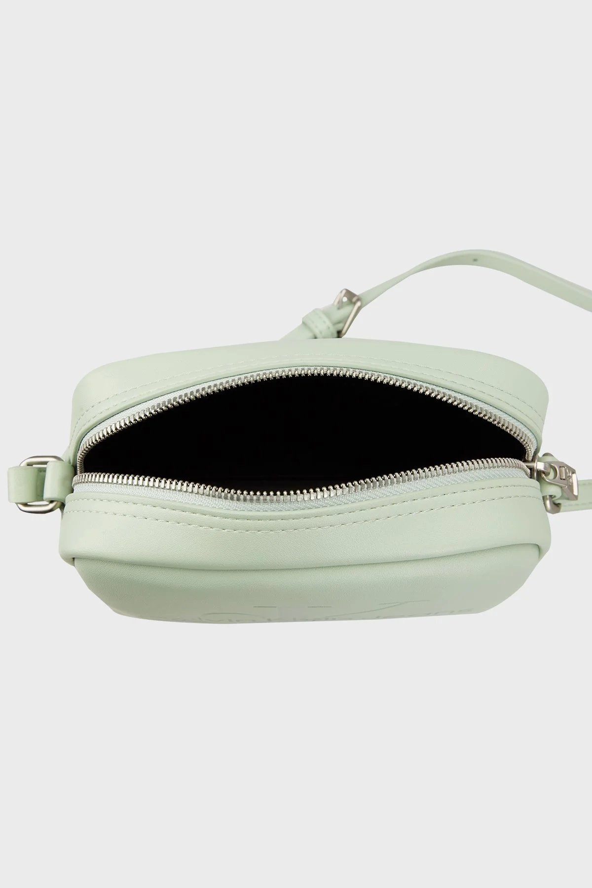 Calvin Klein Logolu Ayarlanabilir Uzatma Askılı K60K612220LCD Bayan Çanta K60K612220 LCD SU YEŞİLİ - 4