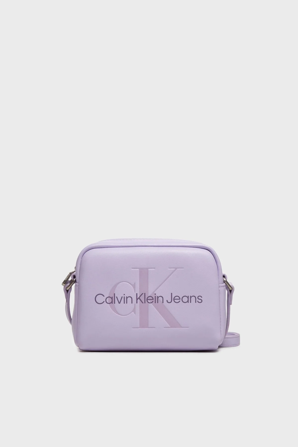Calvin Klein Logolu Ayarlanabilir Uzatma Askılı K60K612220VFR Bayan Çanta K60K612220 VFR LİLA - 1