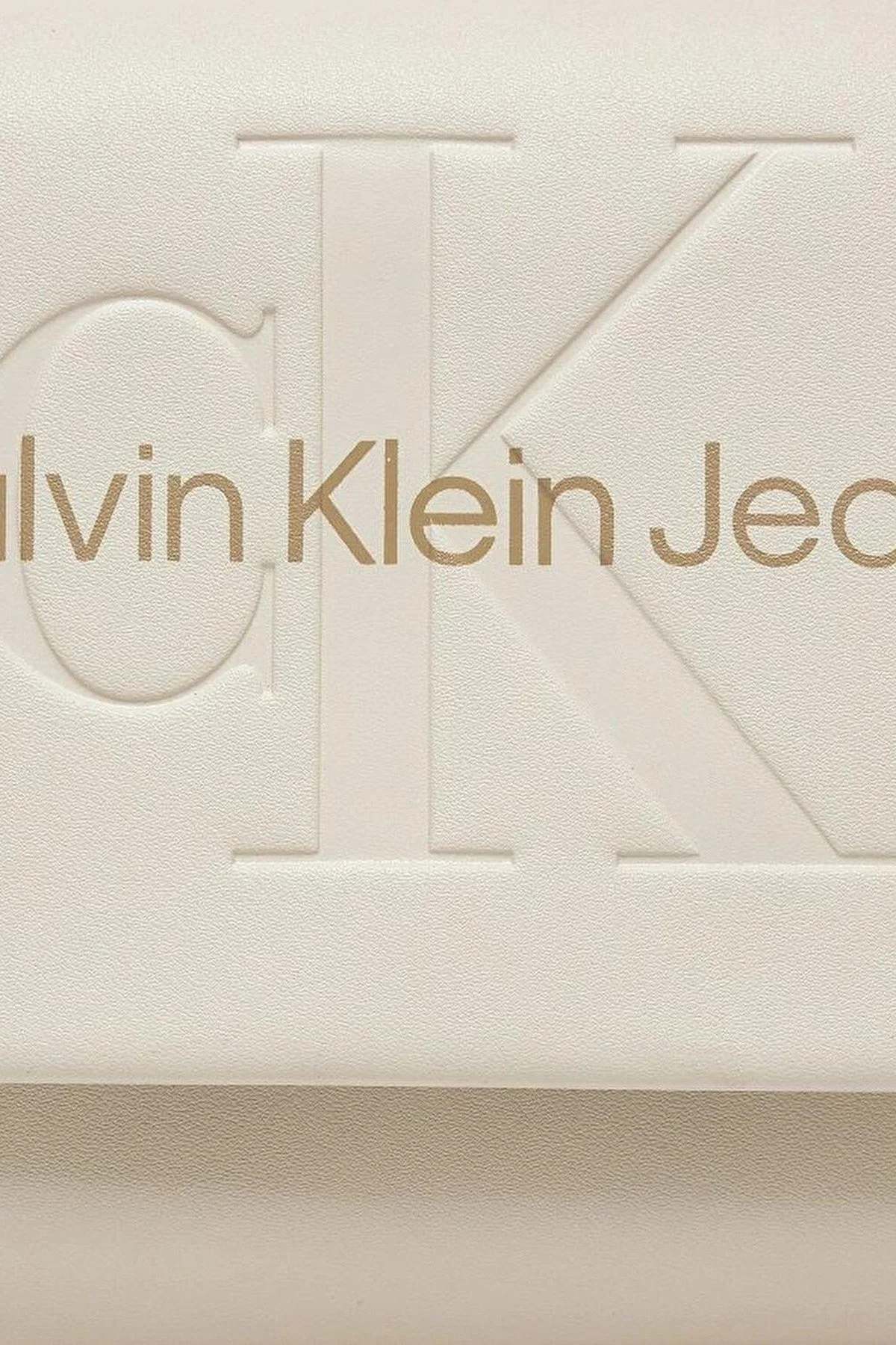Calvin Klein Logolu Ayarlanabilir Zincir Askılı K60K612221YAS Bayan Çanta K60K612221 YAS BEYAZ - 8