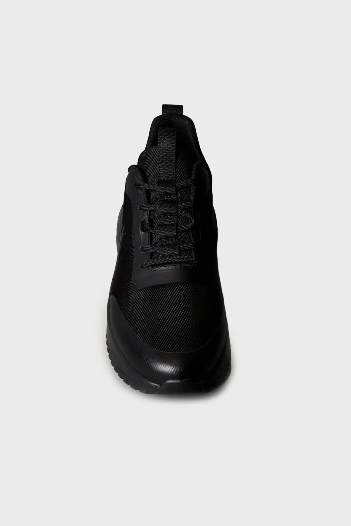 Calvin Klein Logolu Bağcıklı Sneaker YM0YM014420GJ Erkek Ayakkabı YM0YM01442 0GJ SİYAH - 4