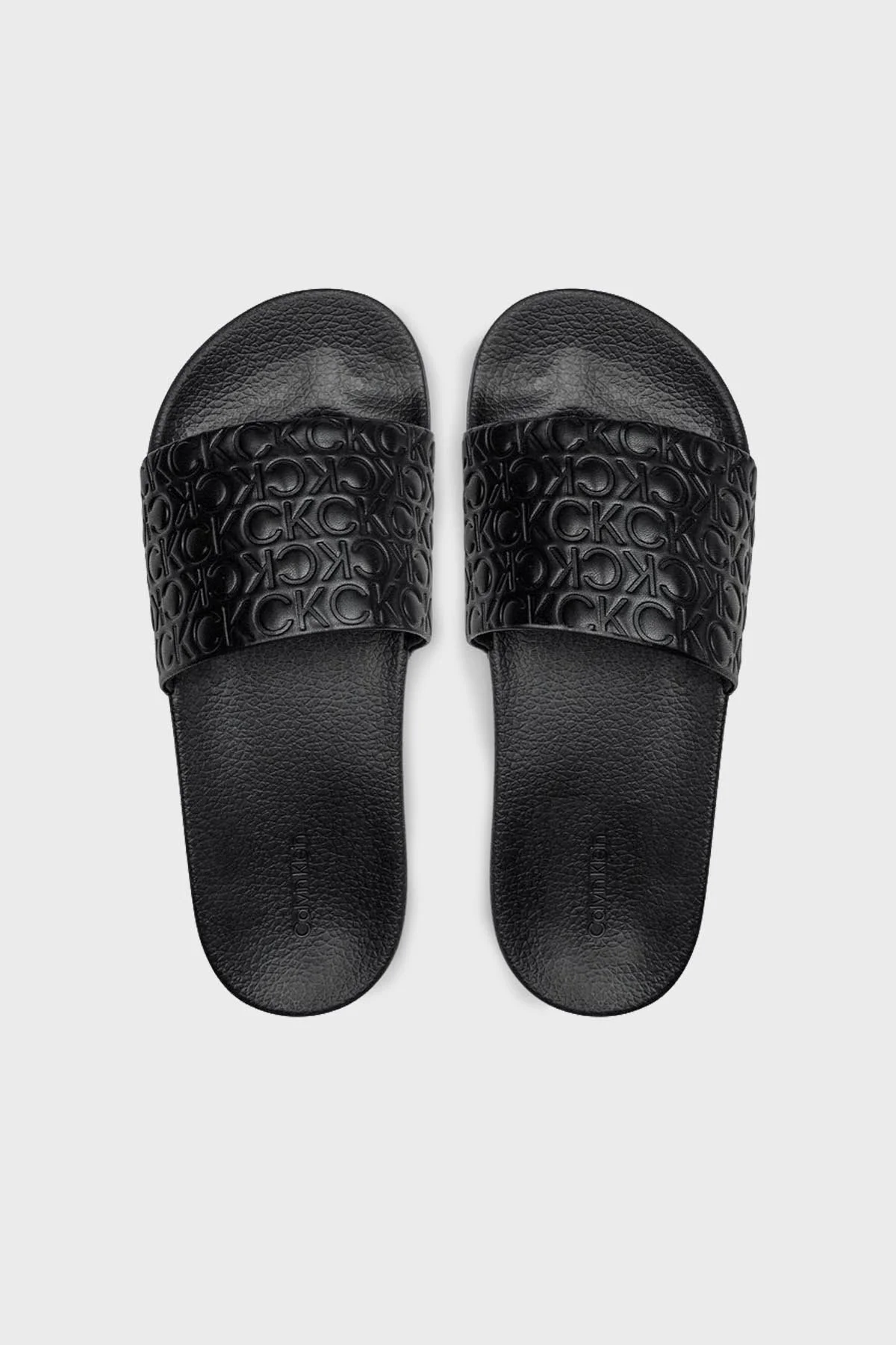 Calvin Klein Logolu Bayan Terlik HW0HW01524 0GK SİYAH - 4