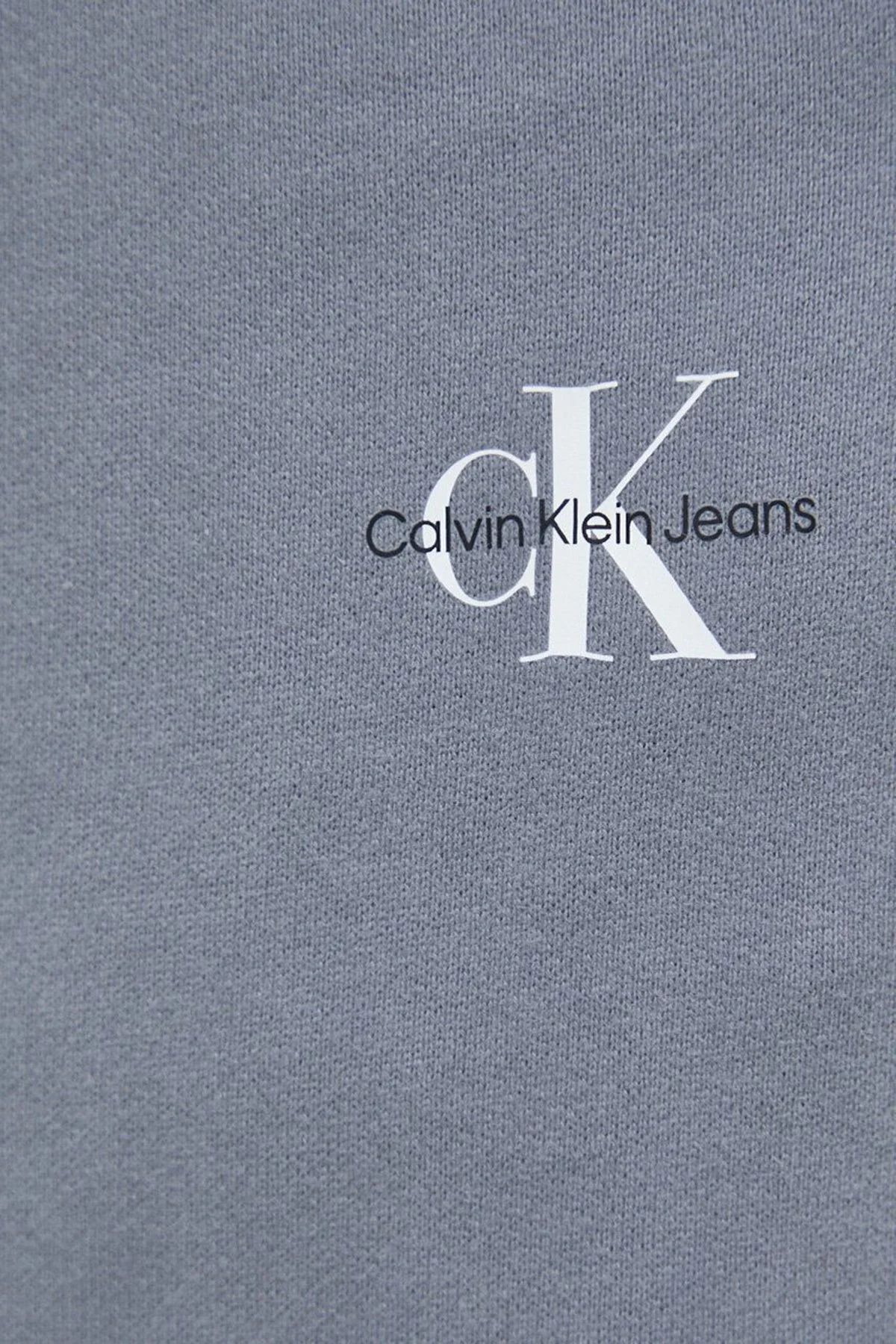 Calvin Klein Logolu Belden Bağlamalı Cepli % 100 Pamuk Jogger J30J322484PN6 Erkek Pantolon J30J322484 PN6 GRİ - 3