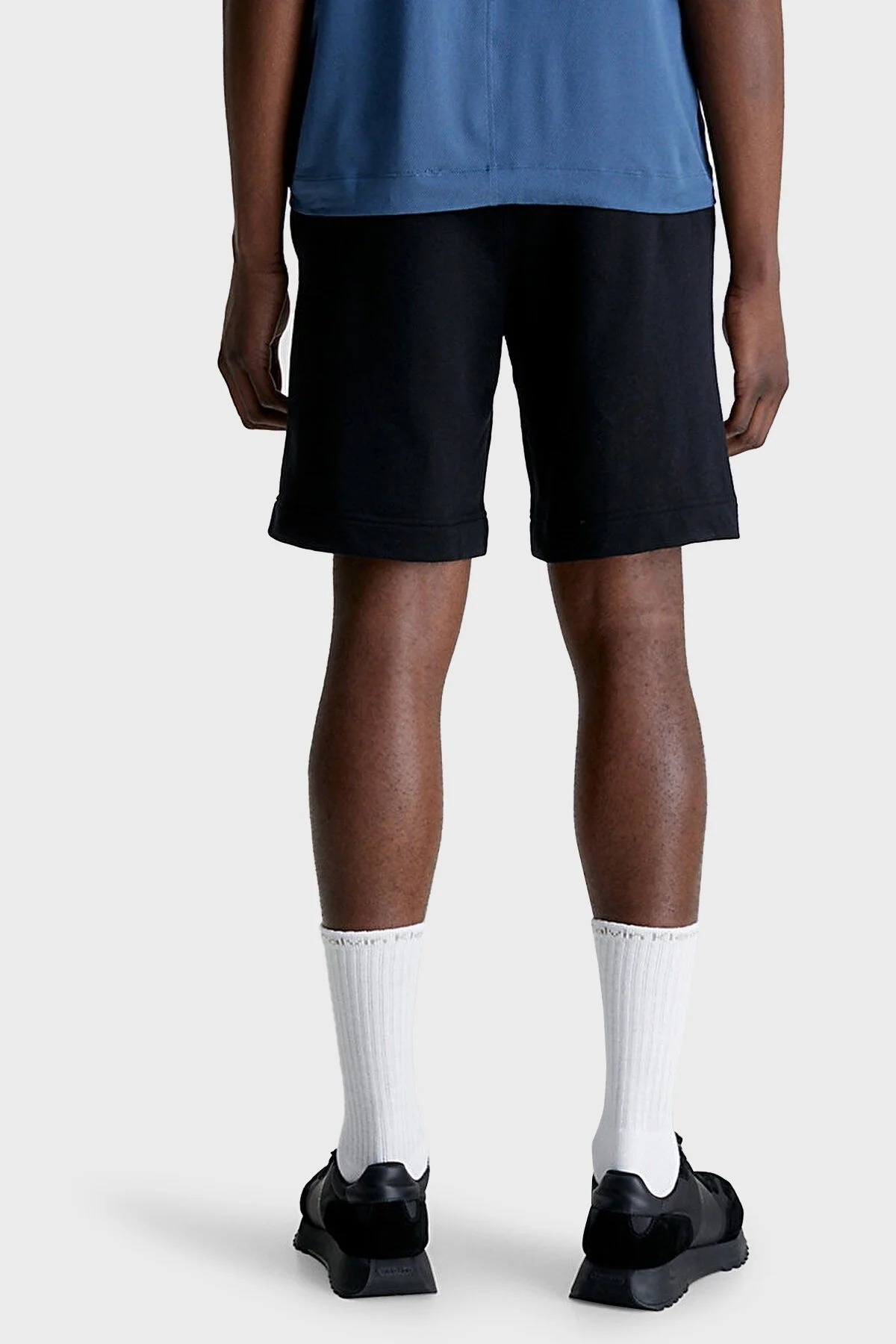 Calvin Klein Logolu Belden Bağlamalı Cepli Relaxed Fit 00GMS3S805BAE Erkek Short 00GMS3S805 BAE SİYAH - 3