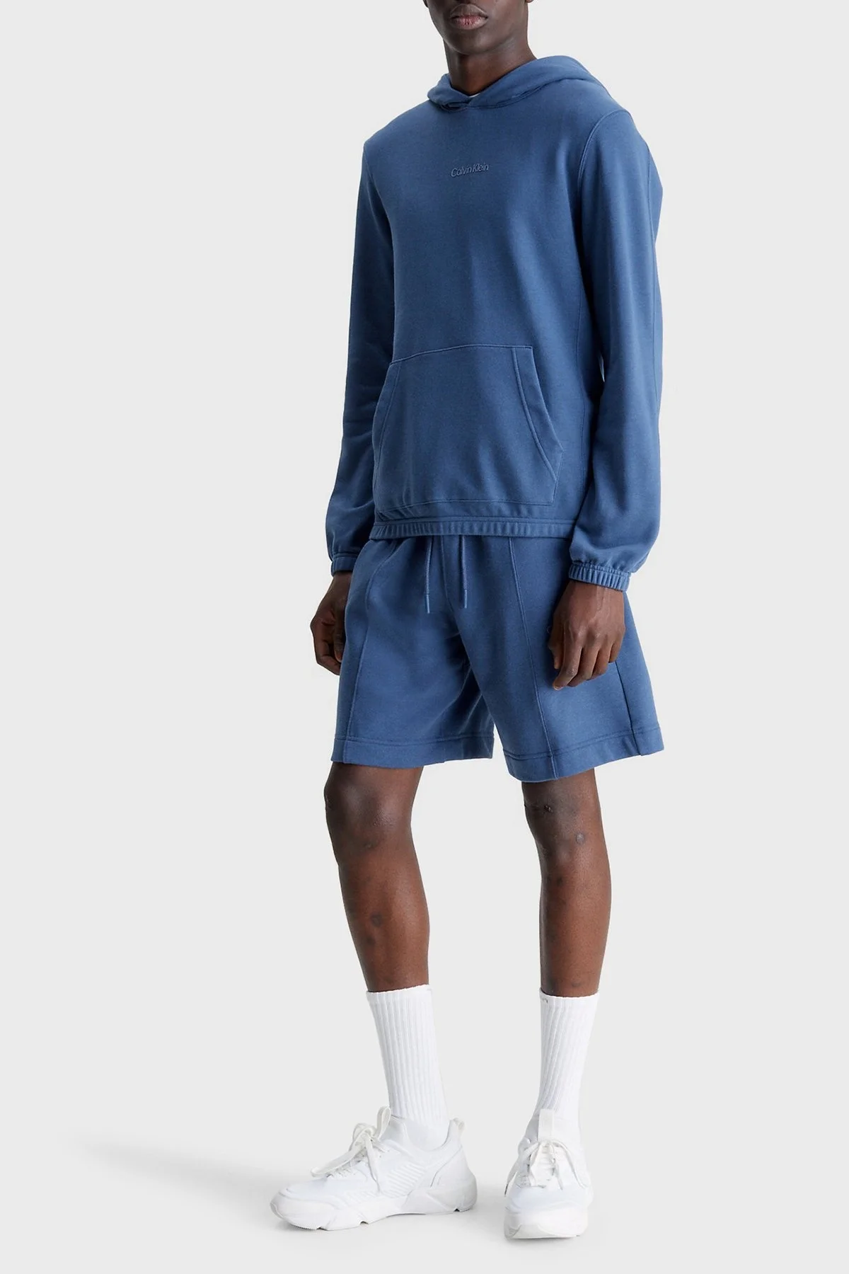 Calvin Klein Logolu Belden Bağlamalı Cepli Relaxed Fit 00GMS3S805DBZ Erkek Short 00GMS3S805 DBZ LACİVERT - 1