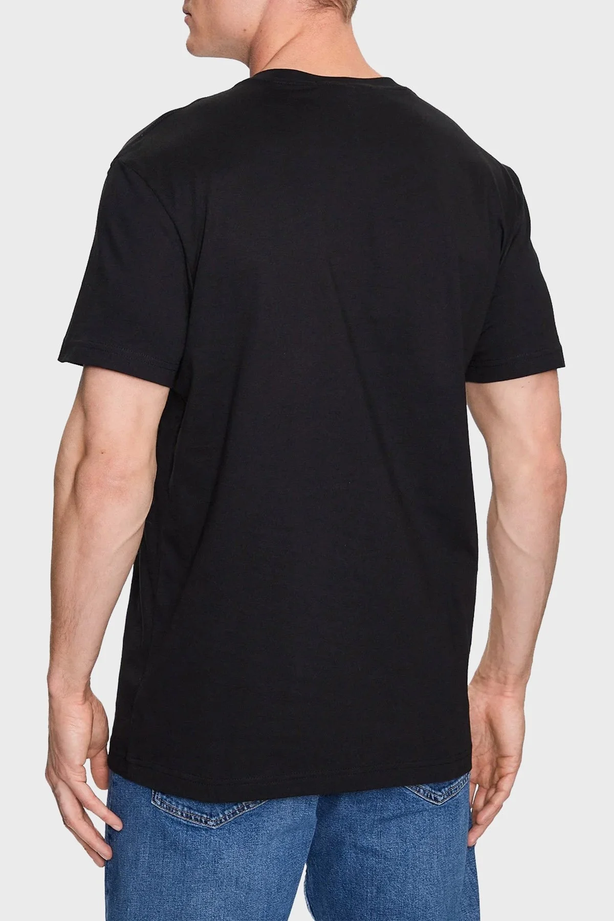 Calvin Klein Logolu Bisiklet Yaka % 100 Pamuk Regular Fit J30J324208BEH Erkek T Shirt J30J324208 BEH SİYAH - 2