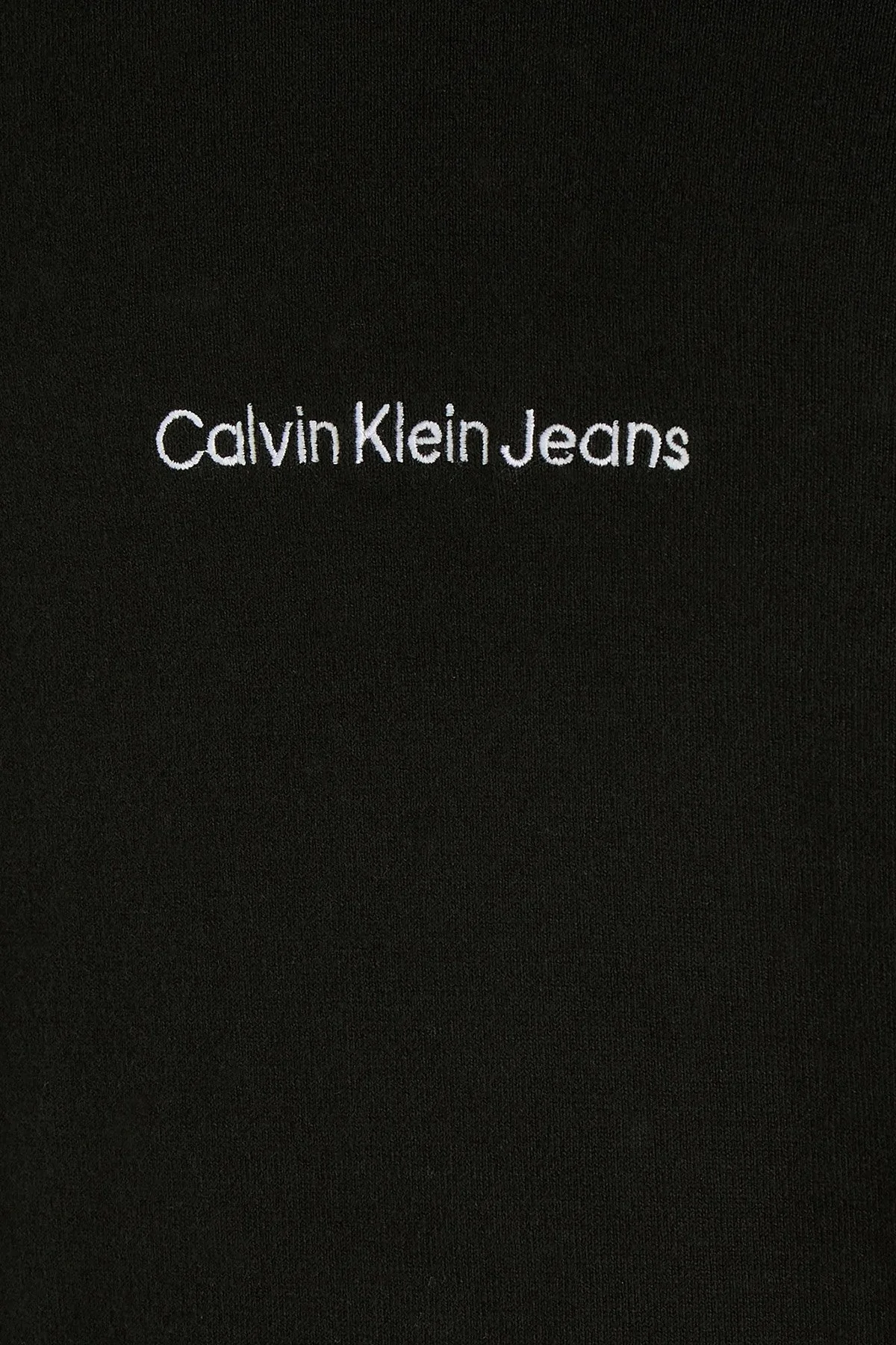 Calvin Klein Logolu Bisiklet Yaka Pamuklu Regular Fit J30J324328BEH Erkek Kazak J30J324328 BEH SİYAH - 6