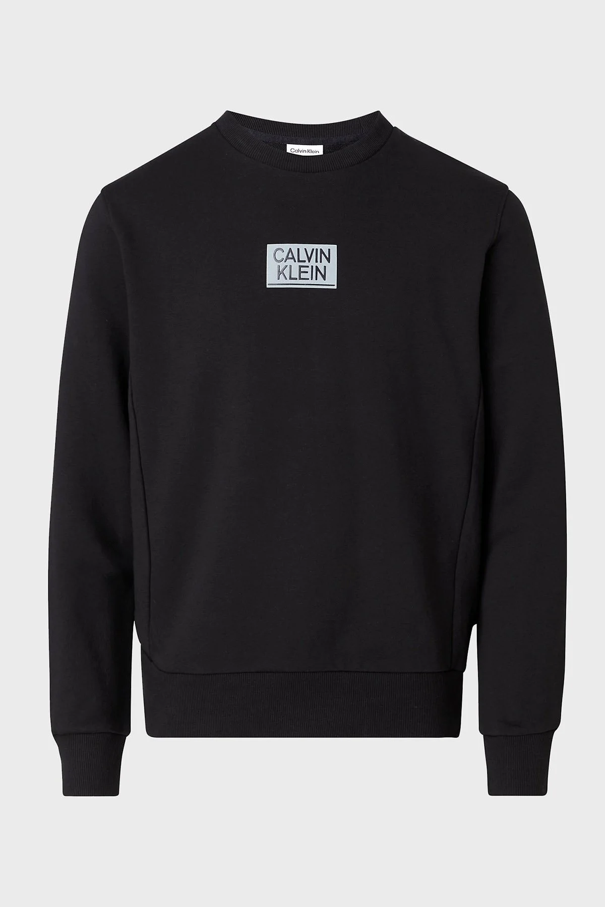 Calvin Klein Logolu Bisiklet Yaka Pamuklu Regular Fit K10K111525BEH Erkek Sweat K10K111525 BEH SİYAH - 5