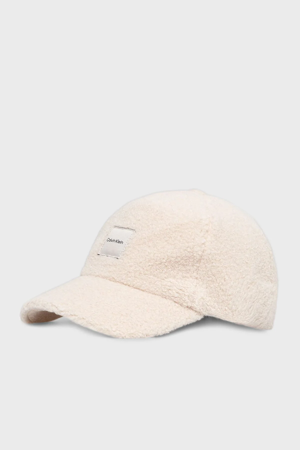 Calvin Klein Logolu Buklet LV04F5026GQYJ Bayan Şapka LV04F5026G QYJ EKRU - 1