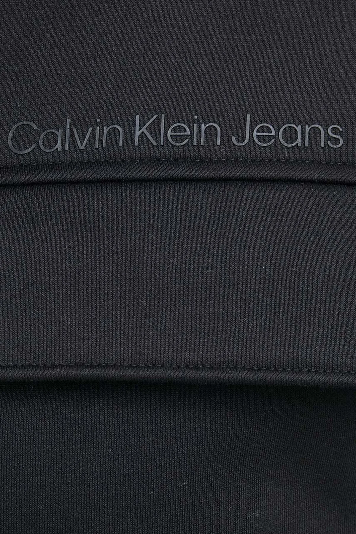 Calvin Klein Logolu Cepli Düşük Omuzlu Regular Fit J30J324443BEH Erkek Ceket J30J324443 BEH SİYAH - 5