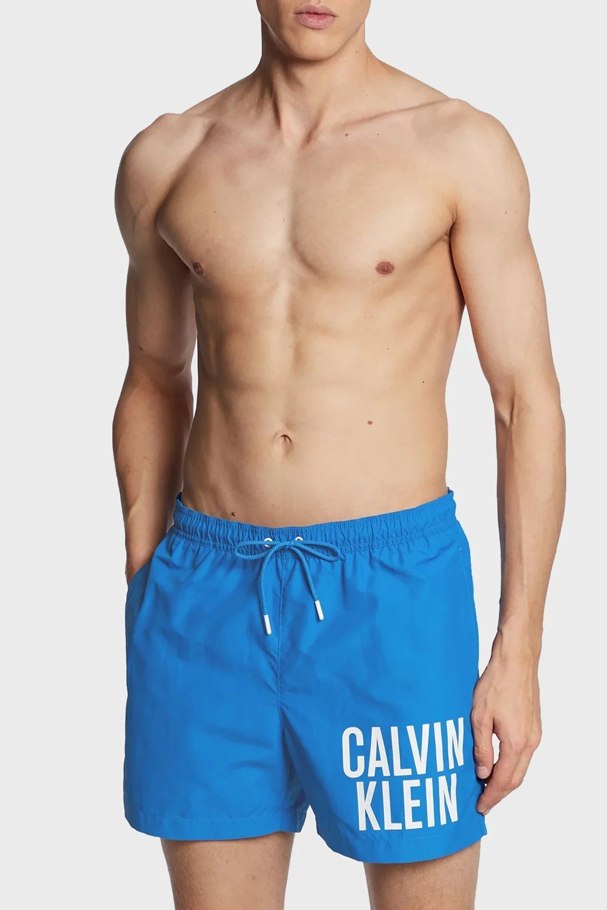 Calvin Klein Logolu Cepli KM0KM00794C4X Erkek Mayo Short KM0KM00794 C4X SAKS - 2