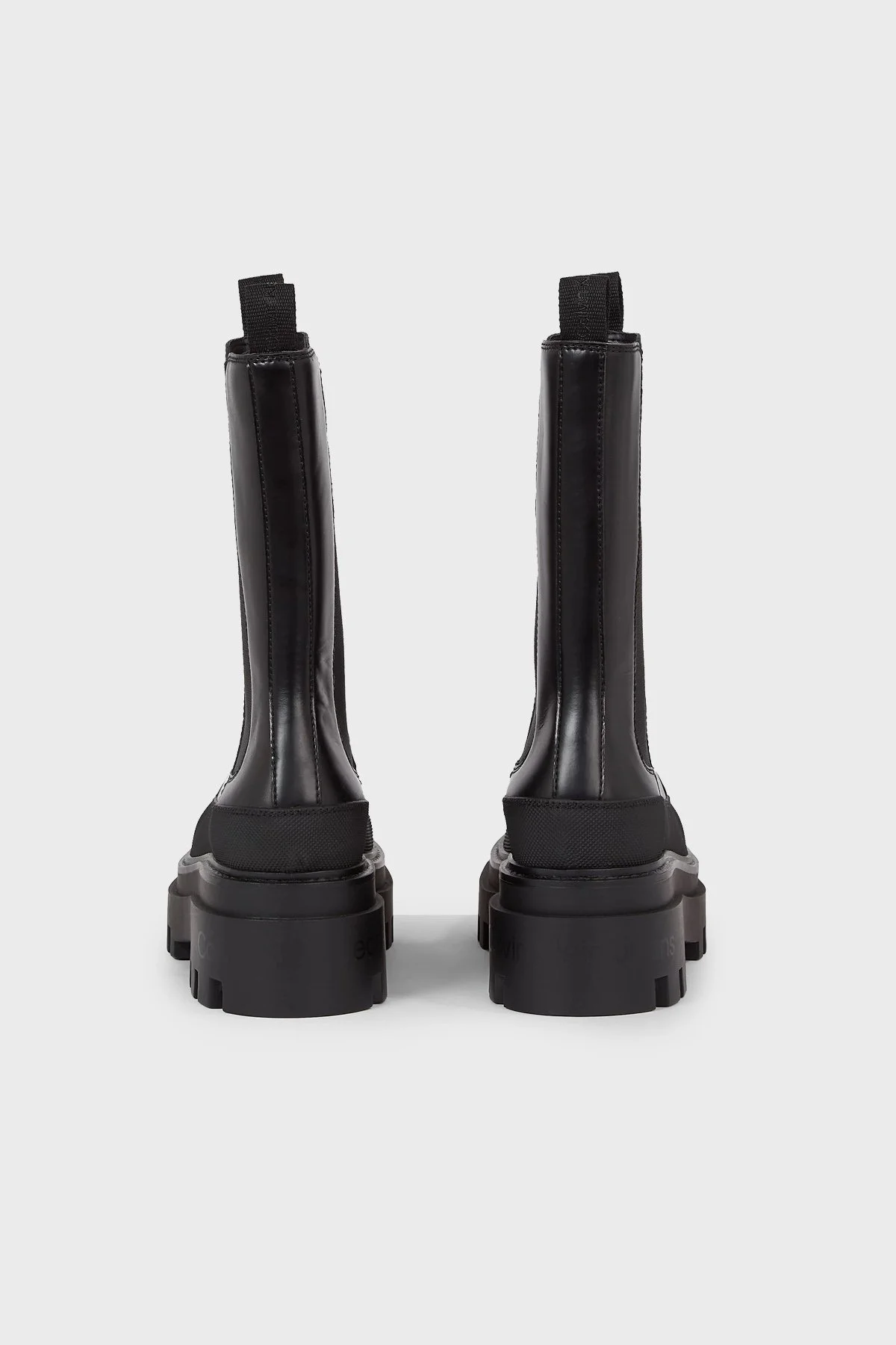 Calvin Klein Logolu Chelsea YW0YW011110GT Bayan Bot YW0YW01111 0GT SİYAH - 5