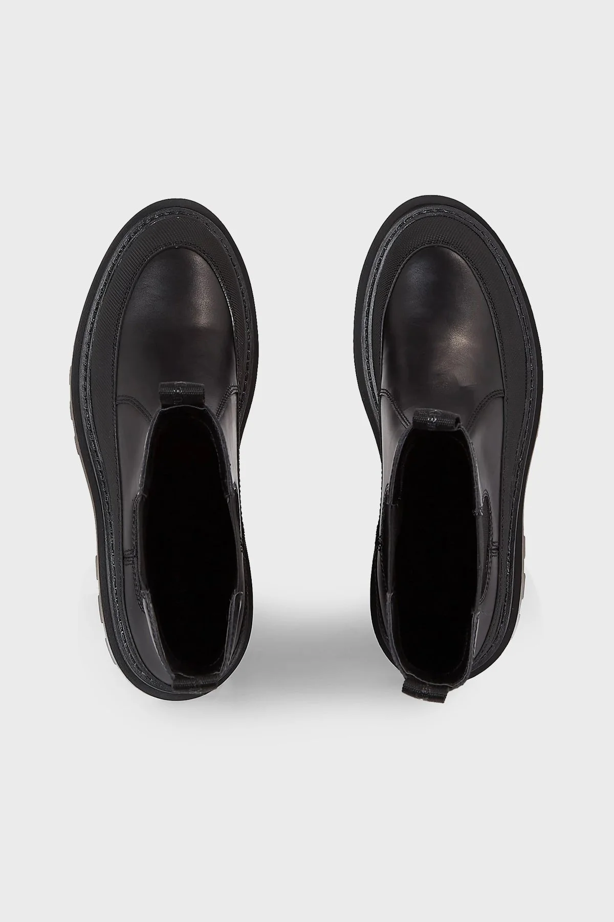 Calvin Klein Logolu Chelsea YW0YW011110GT Bayan Bot YW0YW01111 0GT SİYAH - 7