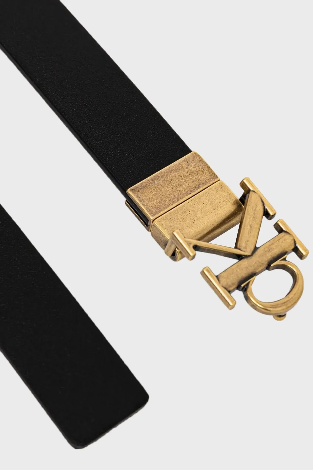 Calvin Klein Logolu Çift Taraflı LV04K7005GUB1 Bayan Kemer LV04K7005G UB1 SİYAH - 4