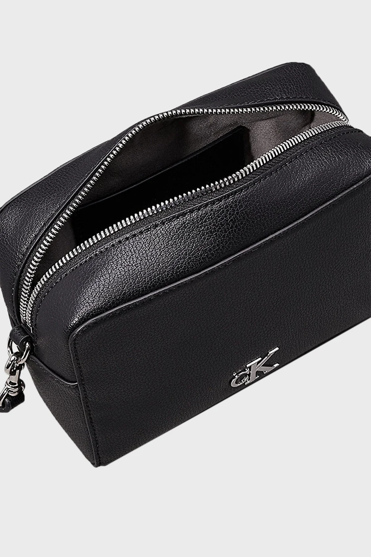 Calvin Klein Logolu Çıkarılabilir Askılı K60K612719BEH Bayan Çanta K60K612719 BEH SİYAH - 4