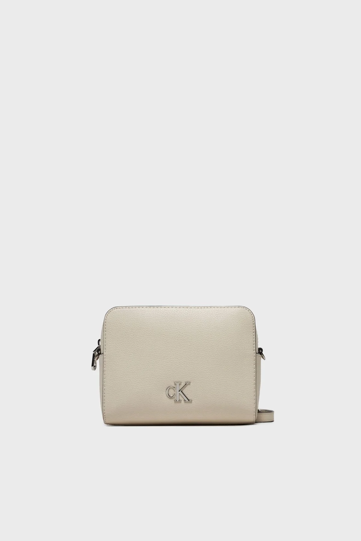Calvin Klein Logolu Çıkarılabilir Askılı K60K612719PAS Bayan Çanta K60K612719 PAS BEJ - 1
