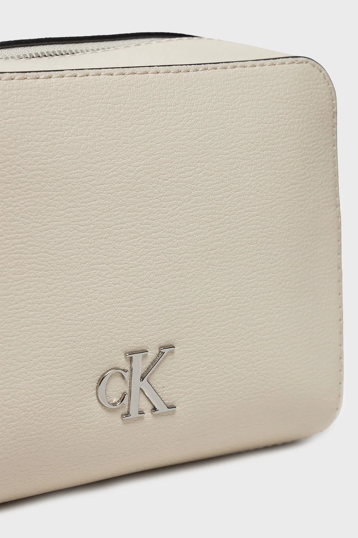 Calvin Klein Logolu Çıkarılabilir Askılı K60K612719PAS Bayan Çanta K60K612719 PAS BEJ - 6