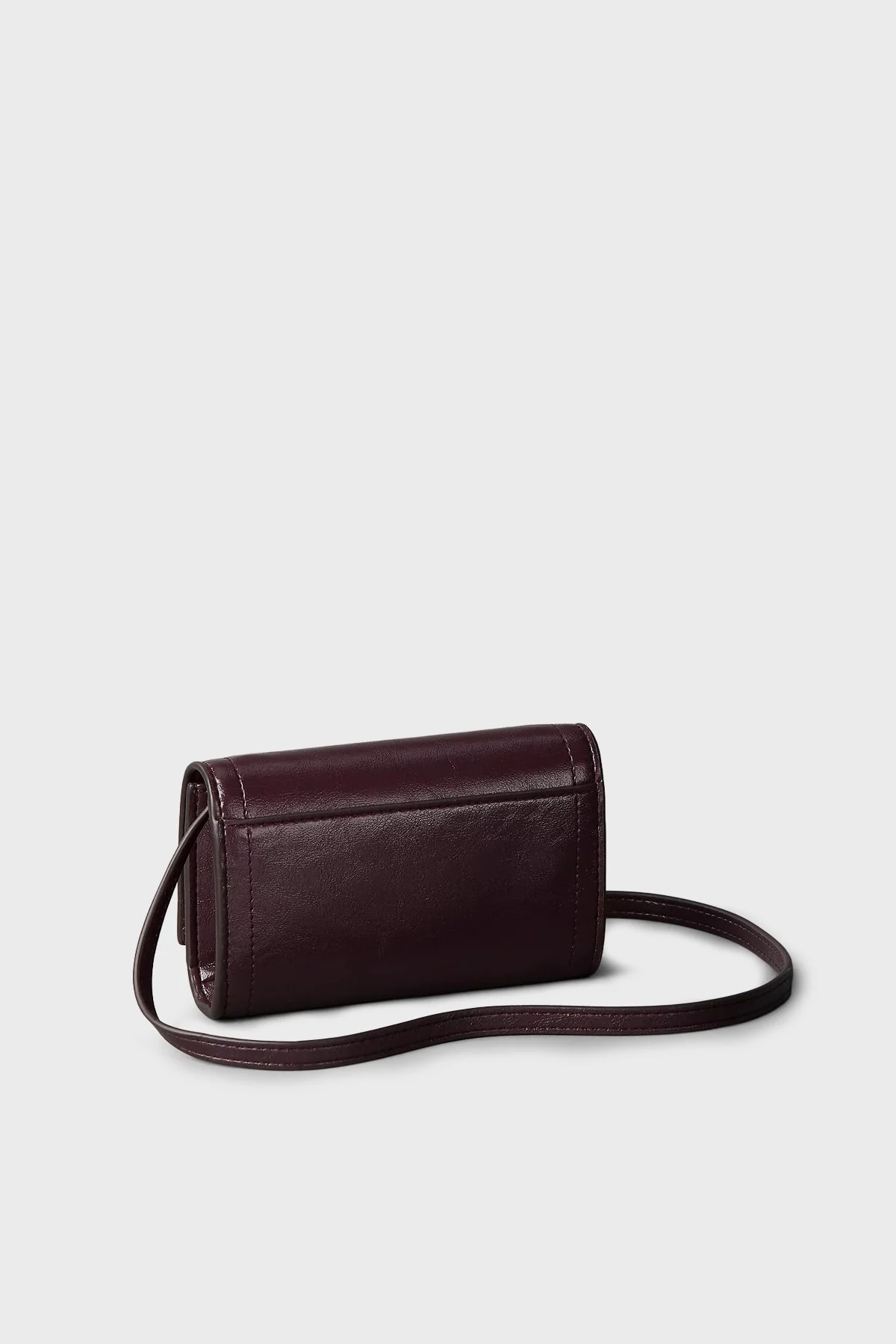 Calvin Klein Logolu Çıkarılabilir Askılı LV04F1218GBAP Kadın Cüzdan LV04F1218G BAP Bordo - 3