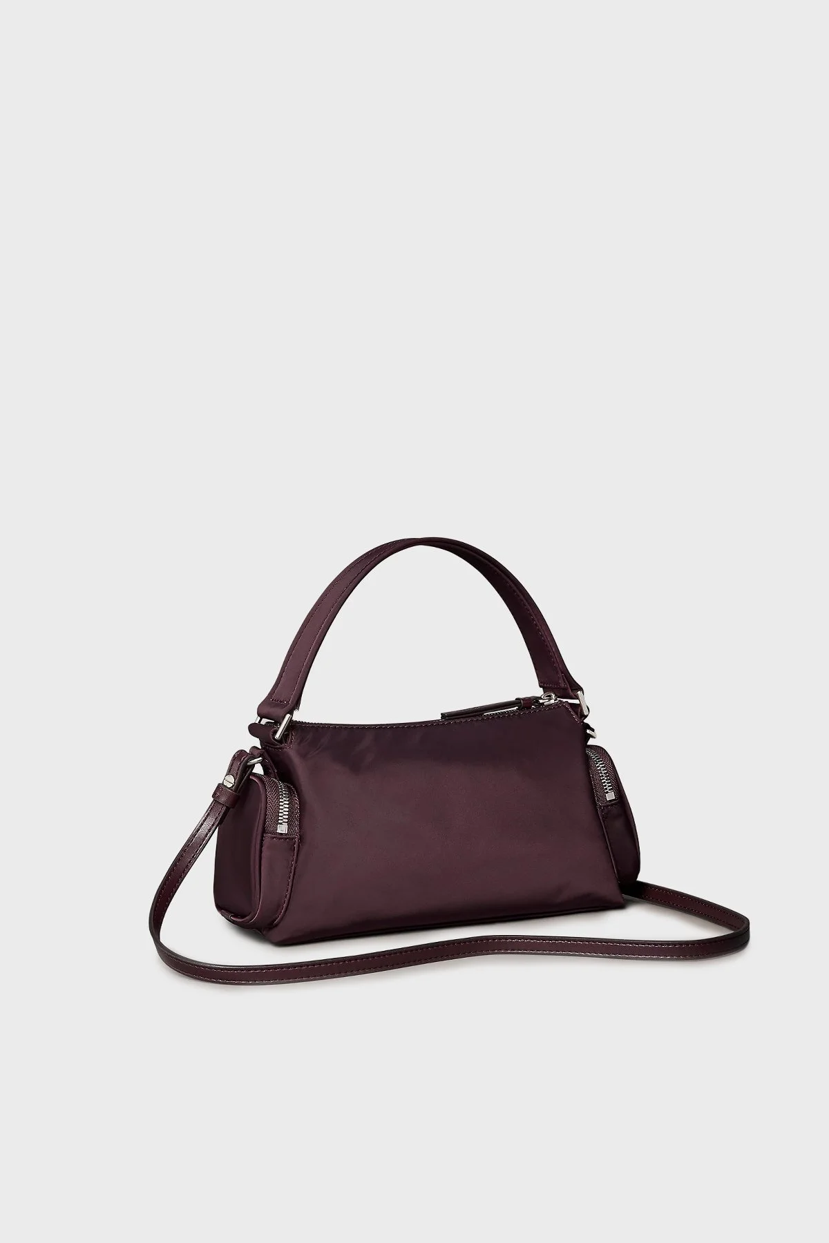 Calvin Klein Logolu Çıkarılabilir Askılı LV04F3132GBAP Bayan Çanta LV04F3132G BAP BORDO - 3