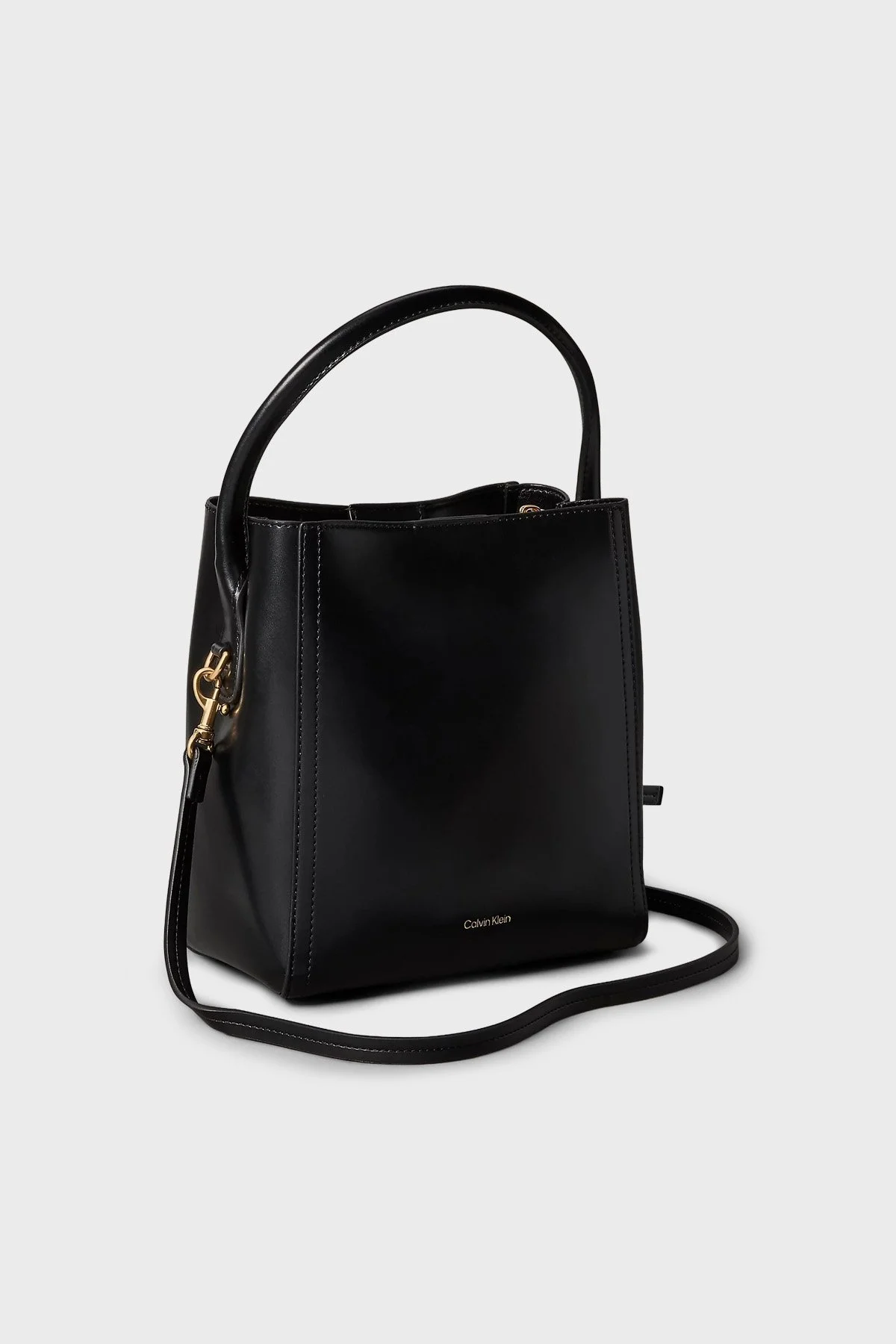Calvin Klein Logolu Çıkarılabilir Askılı LV04F3174G001 Kadın Çanta LV04F3174G 001 Siyah - 3