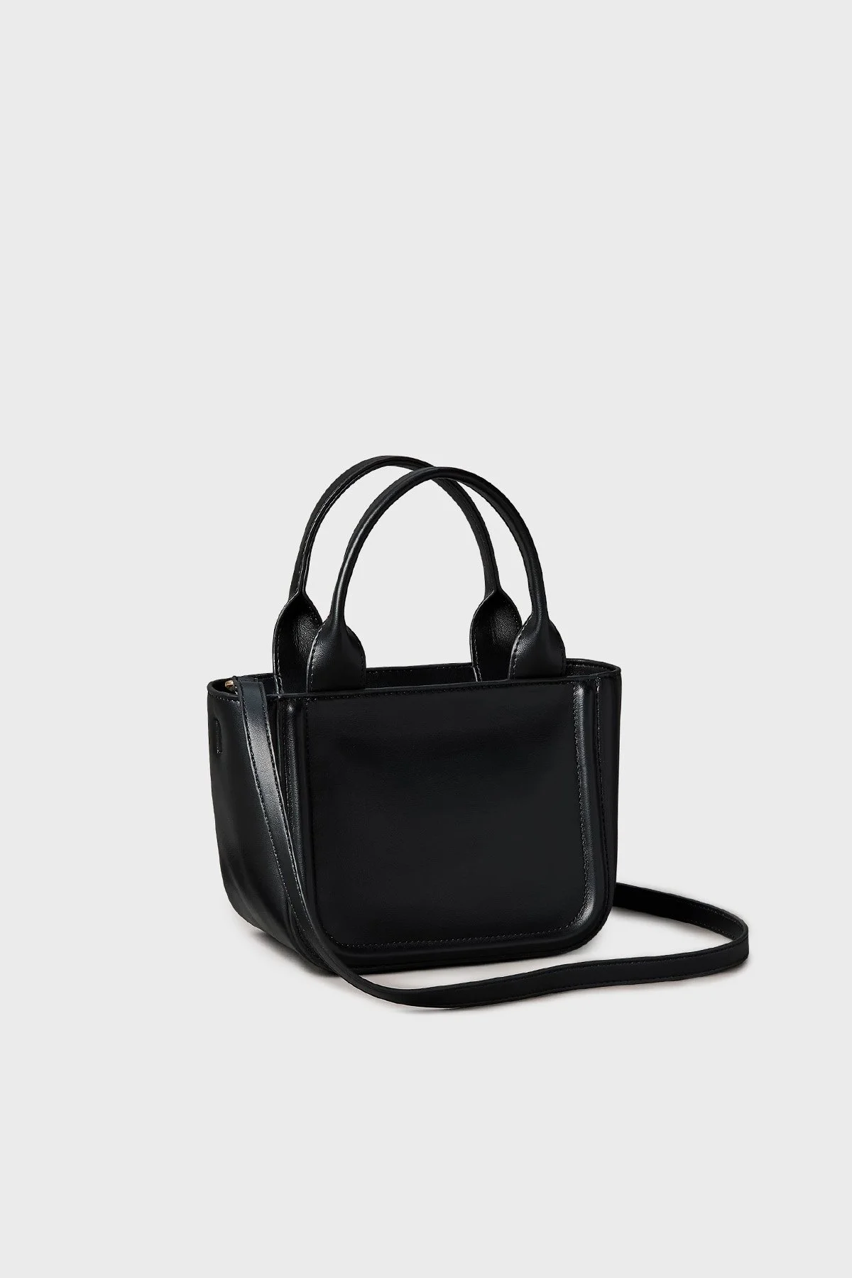 Calvin Klein Logolu Çıkarılabilir Askılı LV04F3219GUB1 Bayan Çanta LV04F3219G UB1 SİYAH - 3