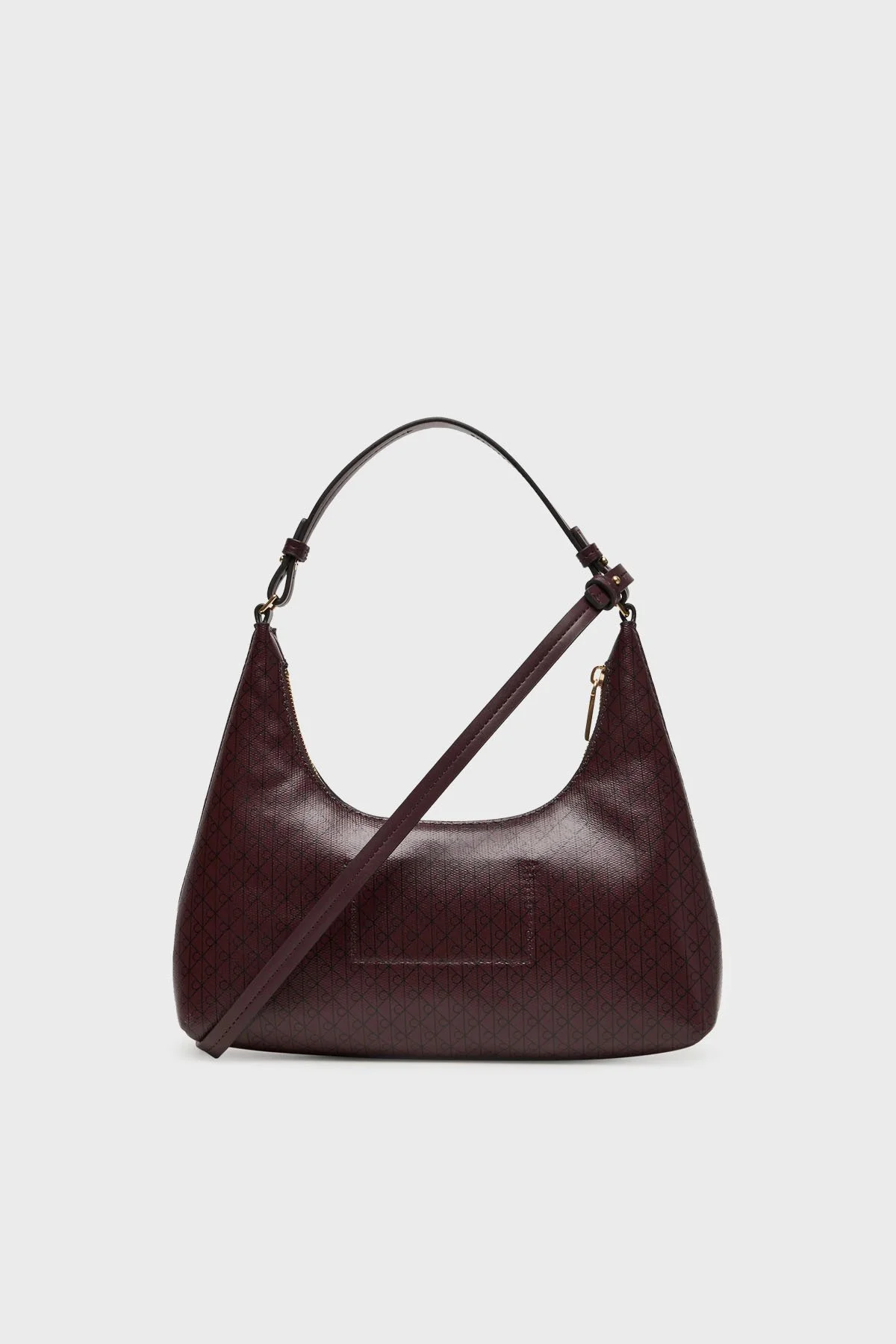 Calvin Klein Logolu Çıkarılabilir Askılı LV04F3298G2XD Bayan Çanta LV04F3298G 2XD BORDO - 2