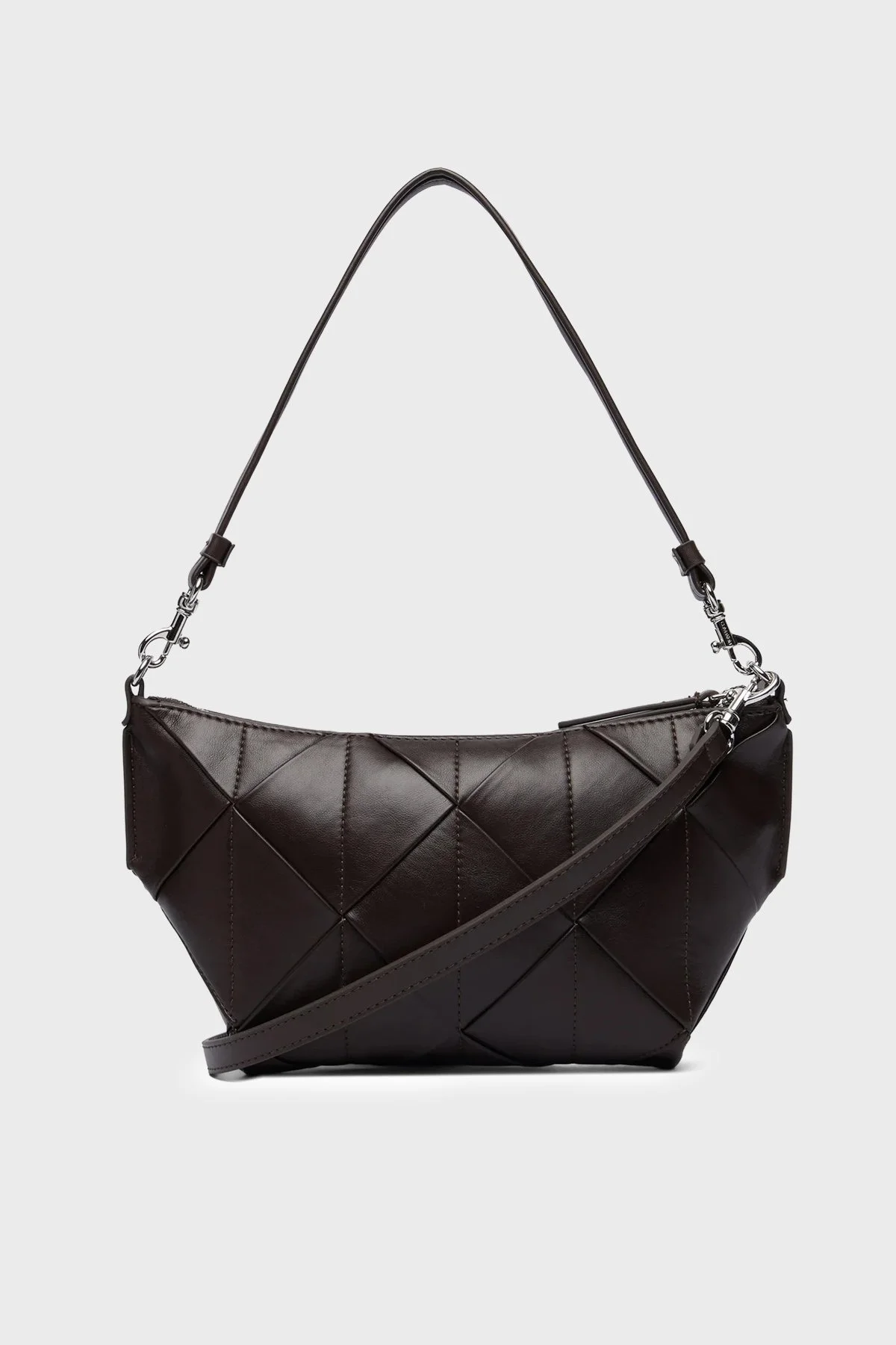 Calvin Klein Logolu Çıkarılabilir Askılı LV04F3546GBAL Kadın Çanta LV04F3546G BAL KAHVE - 3