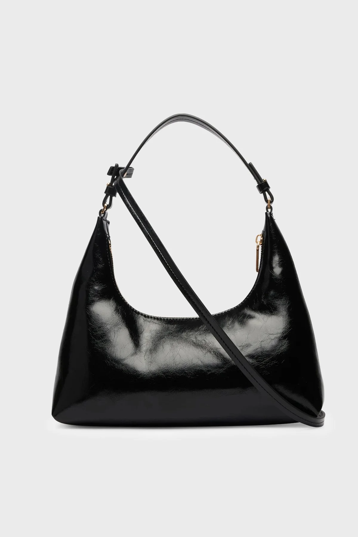 Calvin Klein Logolu Çıkarılabilir Askılı LV04F3737GUB1 Kadın Çanta LV04F3737G UB1 SİYAH - 3