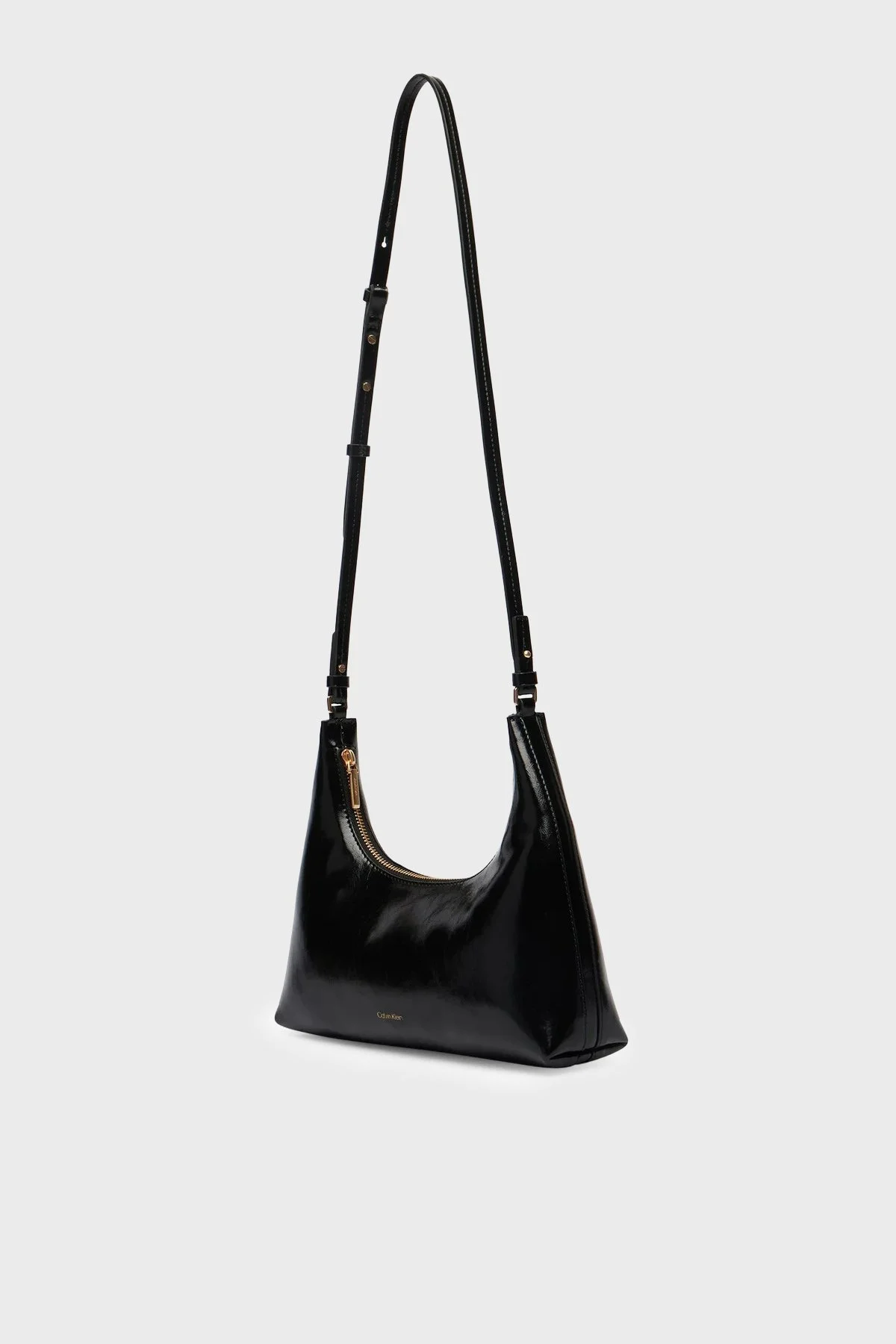 Calvin Klein Logolu Çıkarılabilir Askılı LV04F3737GUB1 Kadın Çanta LV04F3737G UB1 SİYAH - 4