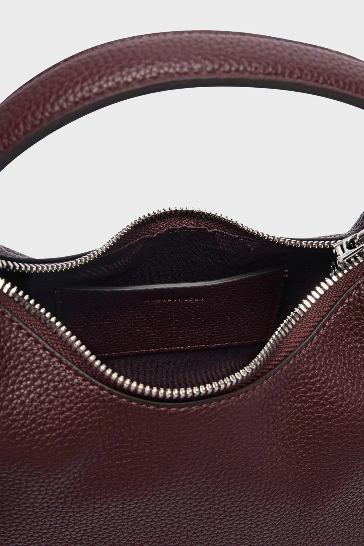 Calvin Klein Logolu Çıkarılabilir Askılı LV04F3892GBAP Kadın Çanta LV04F3892G BAP Bordo - 5