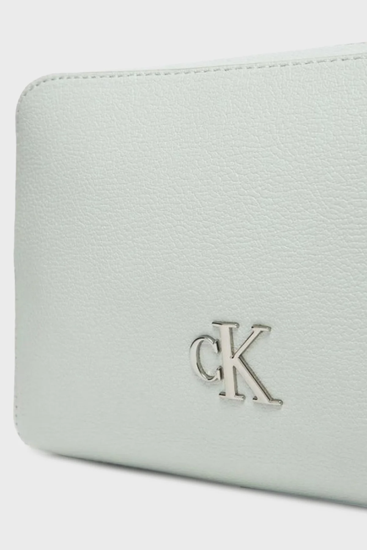 US Calvin Klein Logolu Çıkarılabilir Askılı LV04K3162GGN9 Bayan Çanta LV04K3162G GN9 AÇIK GRİ - 8