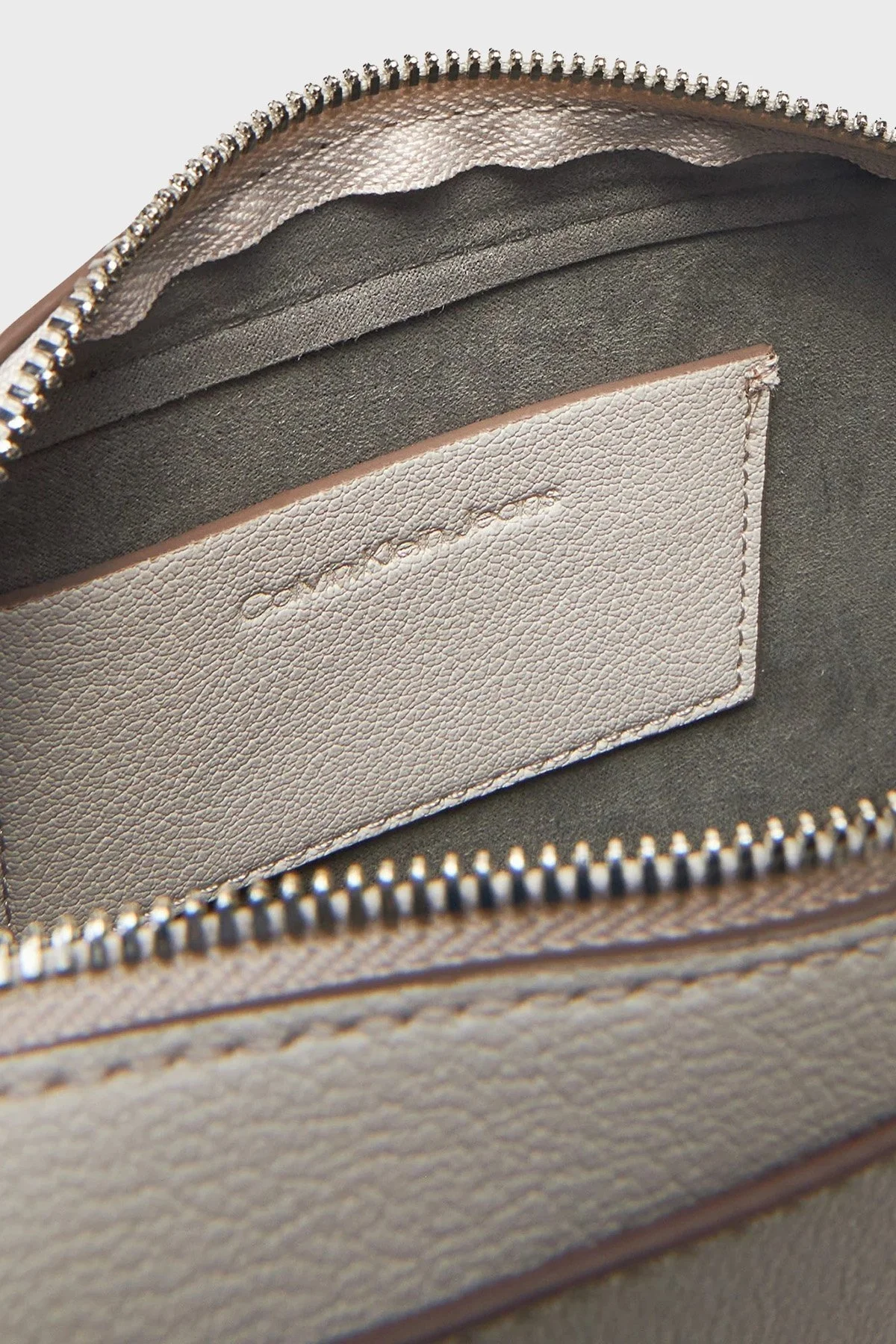 US Calvin Klein Logolu Çıkarılabilir Askılı LV04K3162GWGY Bayan Çanta LV04K3162G WGY EKRU - 9