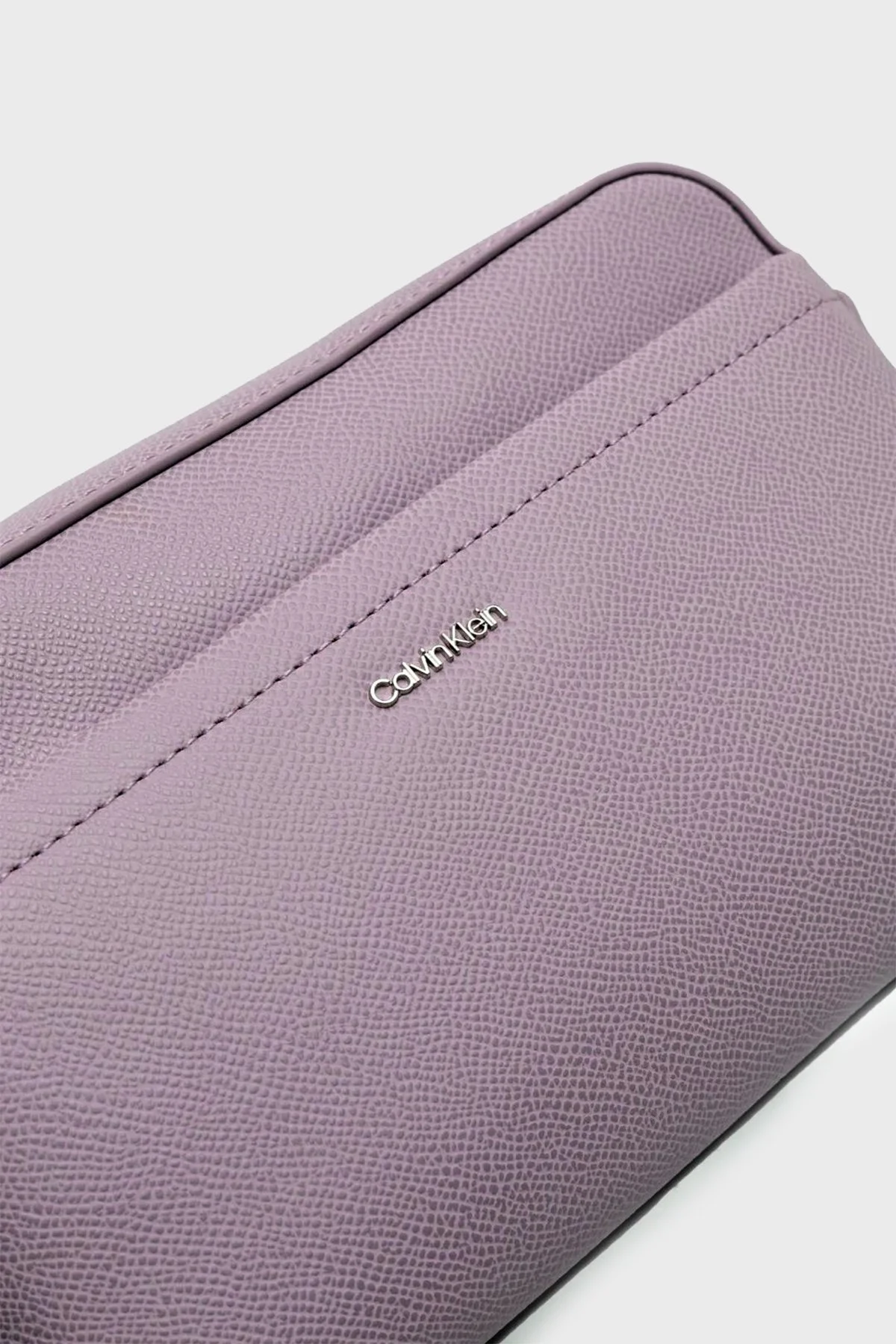 Calvin Klein Logolu Çıkarılabilir Çift Askılı K60K612802VHE Bayan Çanta K60K612802 VHE LİLA - 4