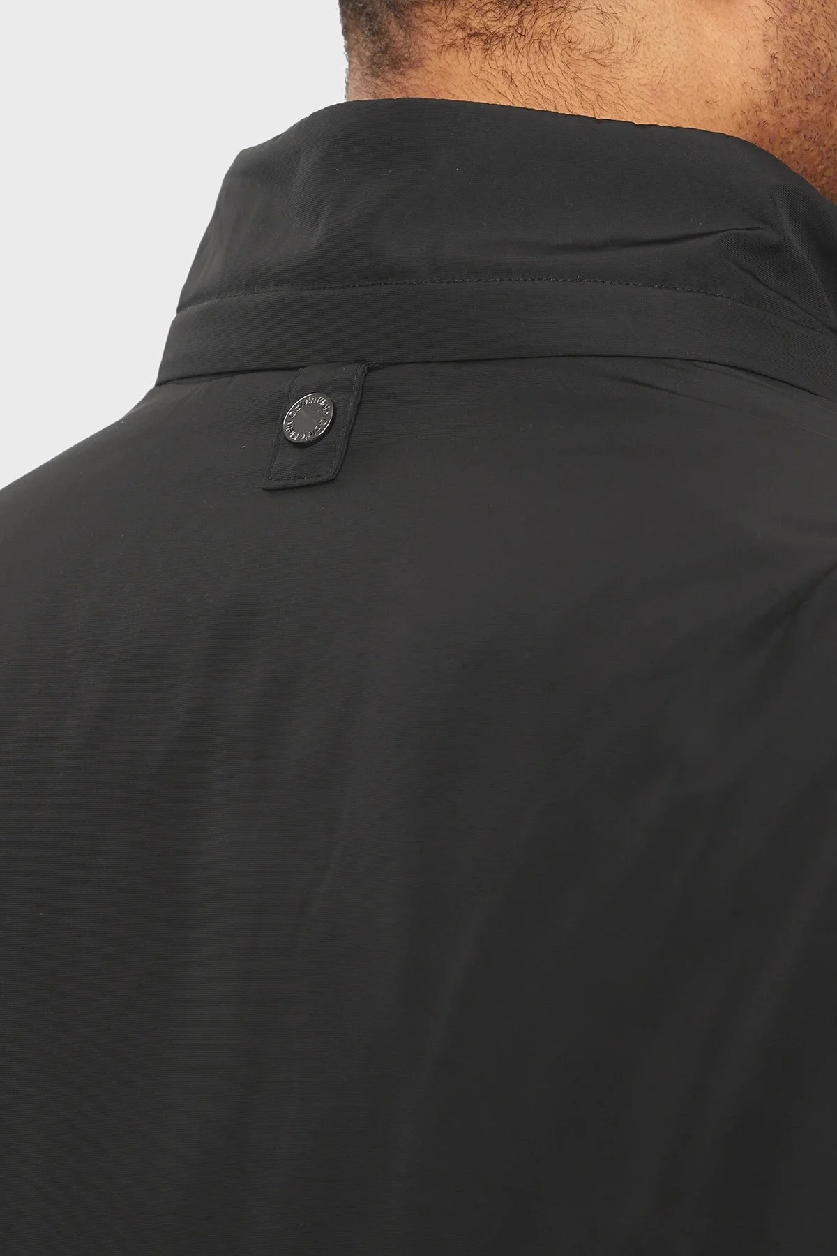 Calvin Klein Logolu Çıkarılabilir Kapüşonlu K10K113005BEH Erkek Ceket K10K113005 BEH SİYAH - 7