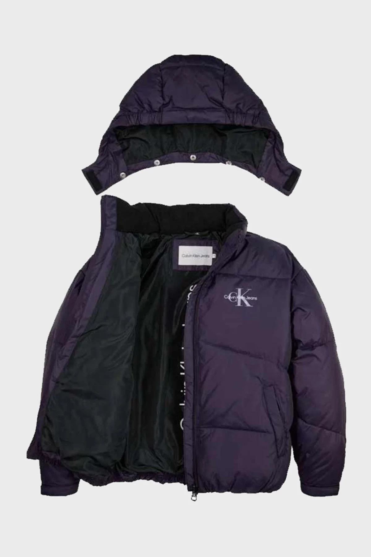 Calvin Klein Çocuk Mont IG0IG02056 VGS MOR - 4