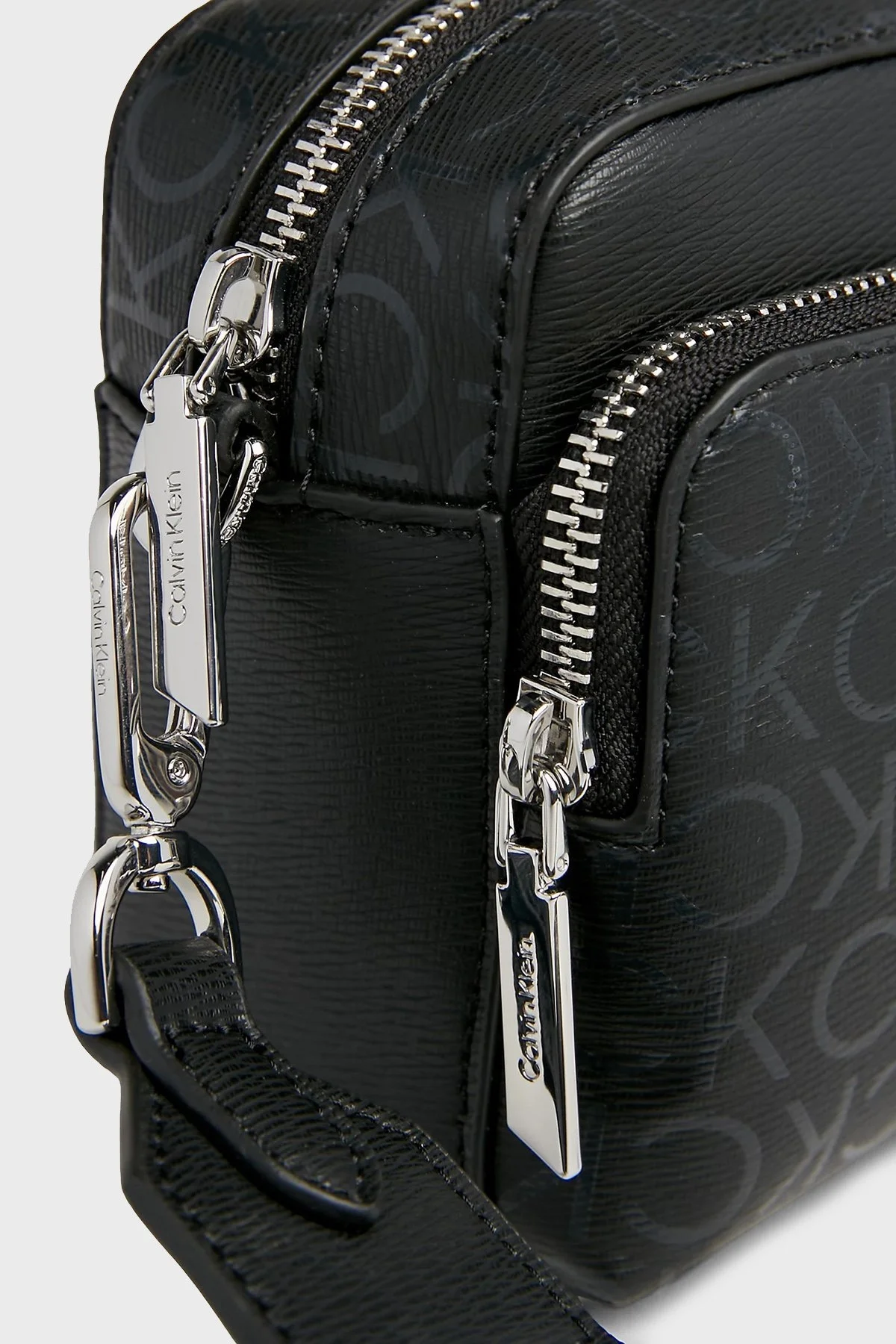 Calvin Klein Logolu Çıkarılabilir Omuz Askılı K60K6119260GJ Bayan Çanta K60K611926 0GJ SİYAH - 3