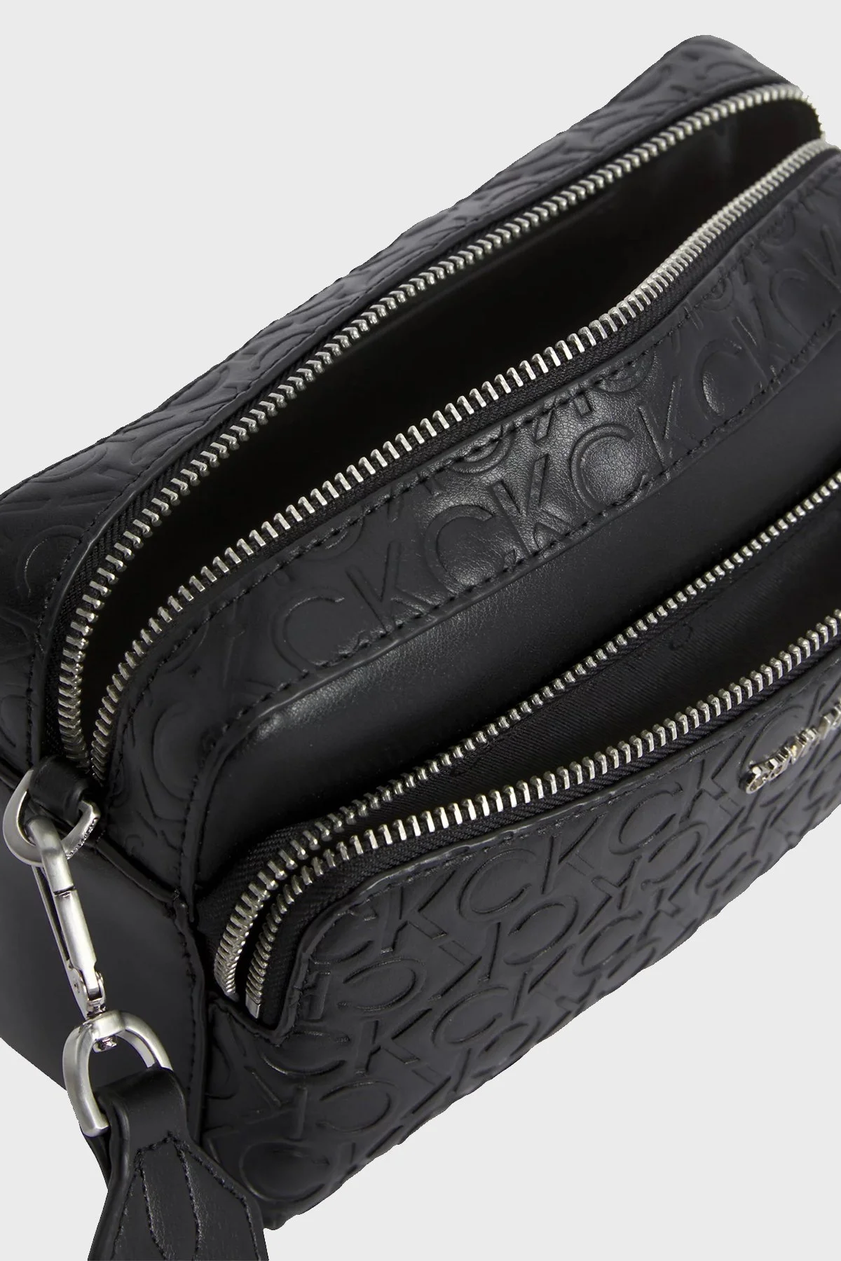 Calvin Klein Logolu Çıkarılabilir Uzatma Askılı K60K611008BAX Bayan Çanta K60K611008 BAX SİYAH - 5