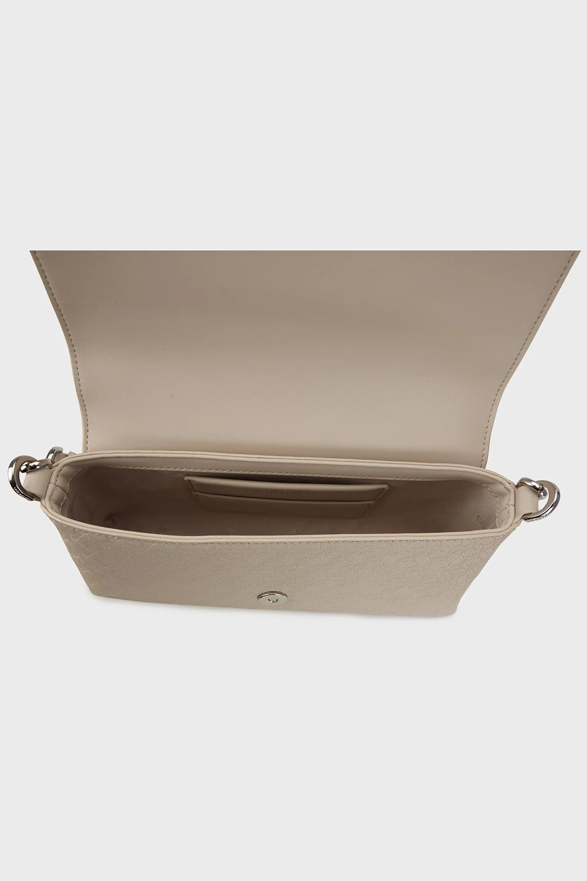 Calvin Klein Logolu Çıkarılabilir ve Ayarlanabilir Askılı LV04F3101GRMU Bayan Çanta LV04F3101G RMU KAHVE - 4