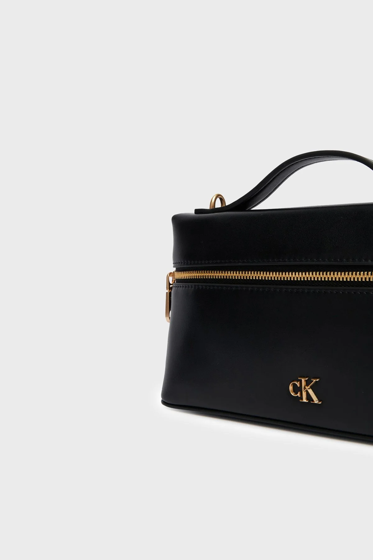 Calvin Klein Logolu Çıkarılabilir Zincir Askılı LV04F1134GUB1 Bayan Çanta LV04F1134G UB1 SİYAH - 4