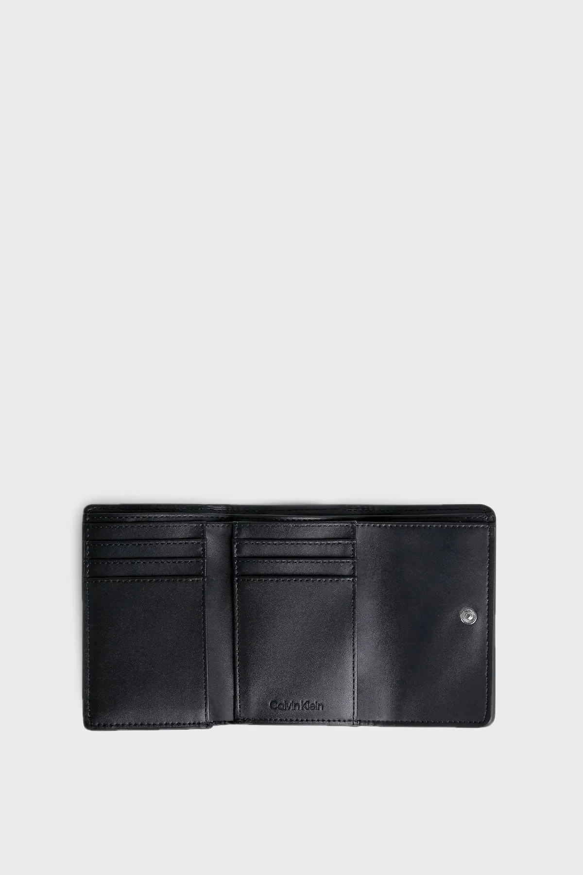 Calvin Klein Logolu Çok Bölmeli K60K6119310GJ Bayan Cüzdan K60K611931 0GJ SİYAH - 2