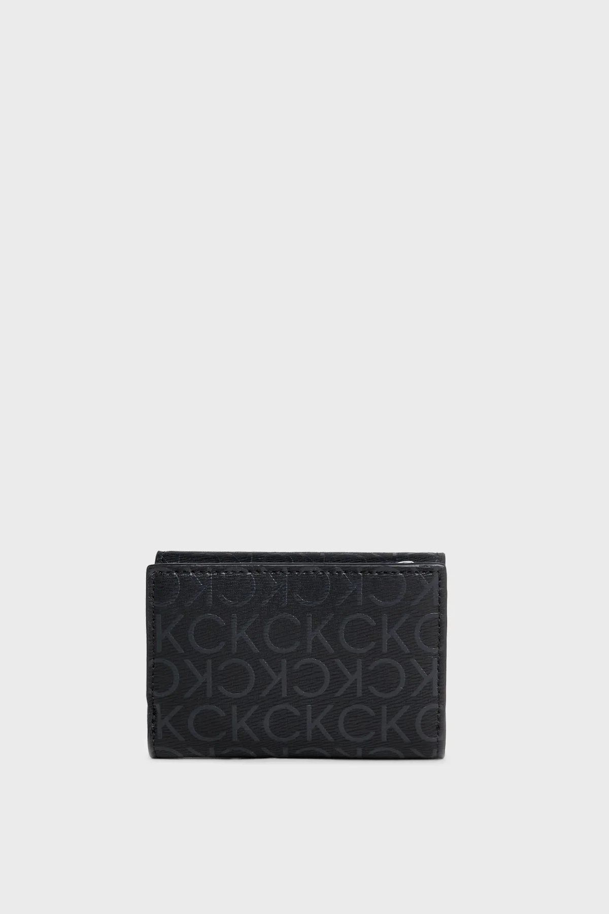 Calvin Klein Logolu Çok Bölmeli K60K6119310GJ Bayan Cüzdan K60K611931 0GJ SİYAH - 4