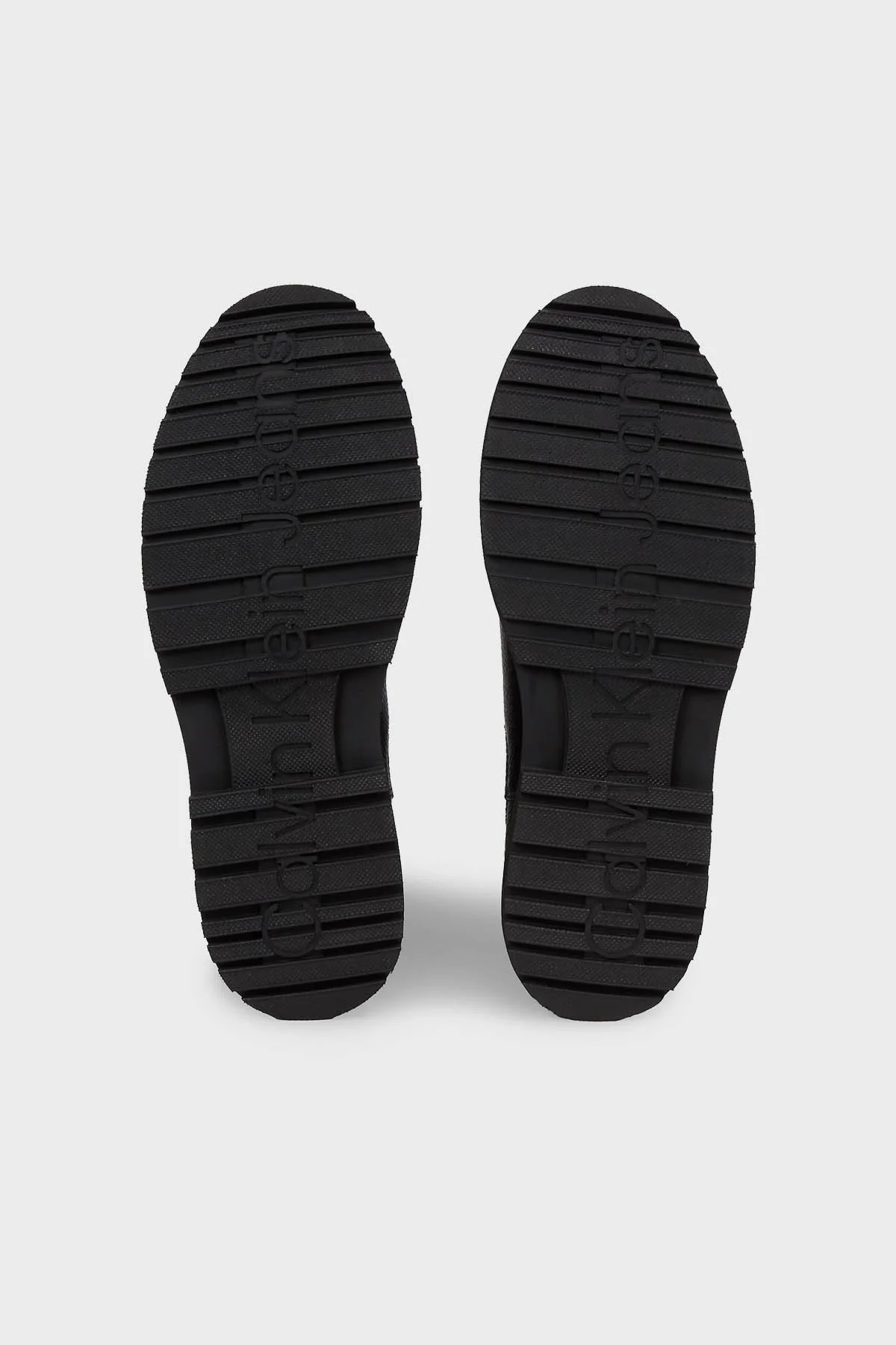 Calvin Klein Logolu Deri Chelsea YM0YM007500GT Erkek Bot YM0YM00750 0GT SİYAH - 5