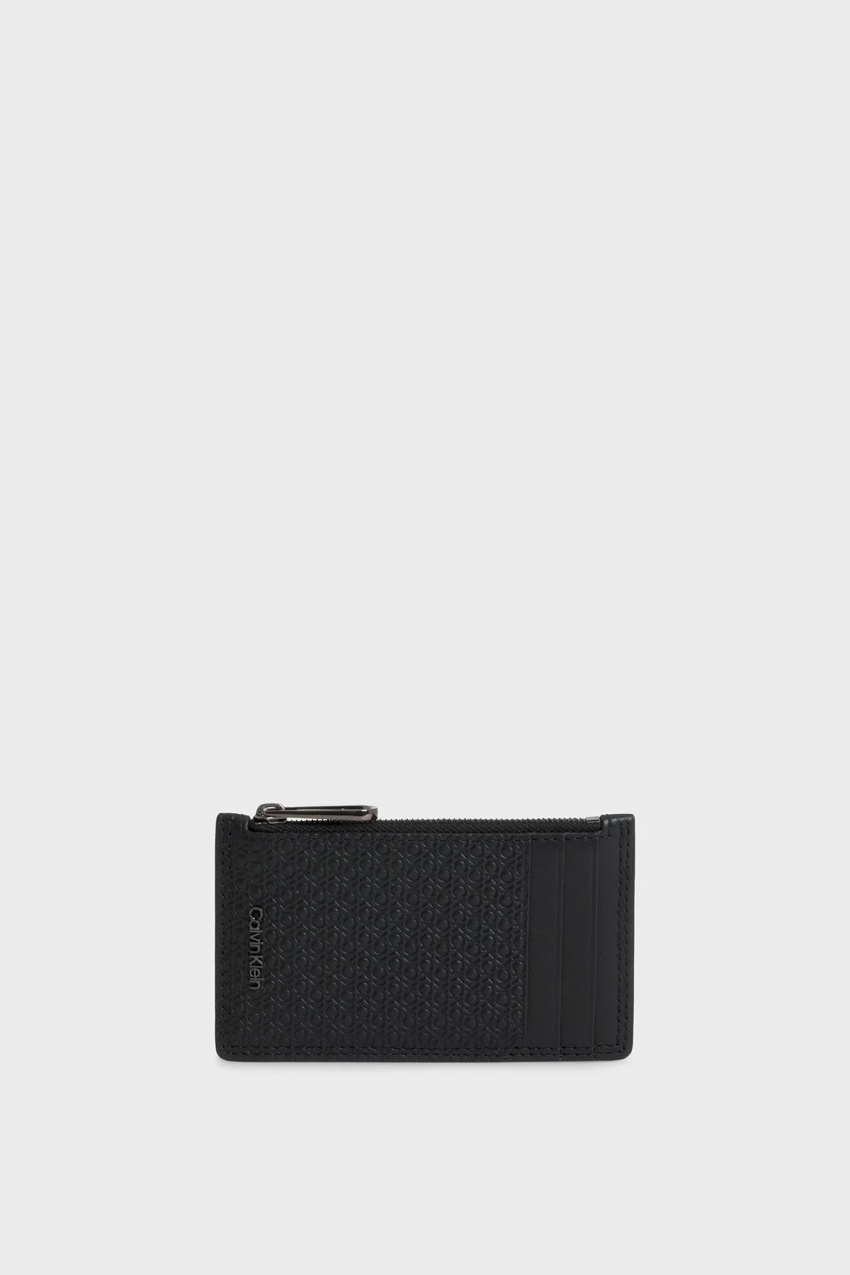 Calvin Klein Logolu Deri K50K51119701O Erkek Kartlık K50K511197 01O SİYAH - 1
