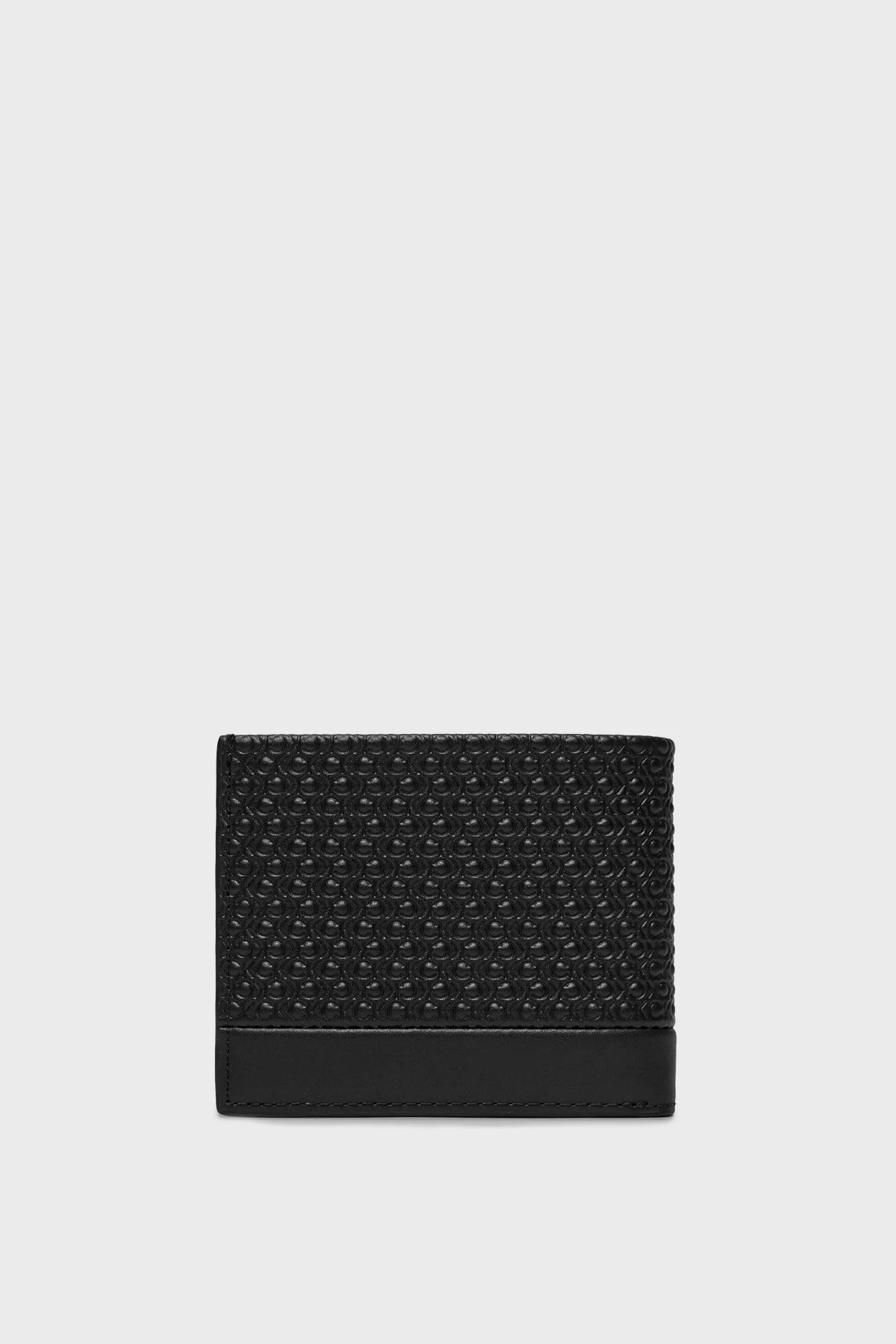 Calvin Klein Logolu Deri K50K5113740GL Erkek Cüzdan K50K511374 0GL SİYAH - 2