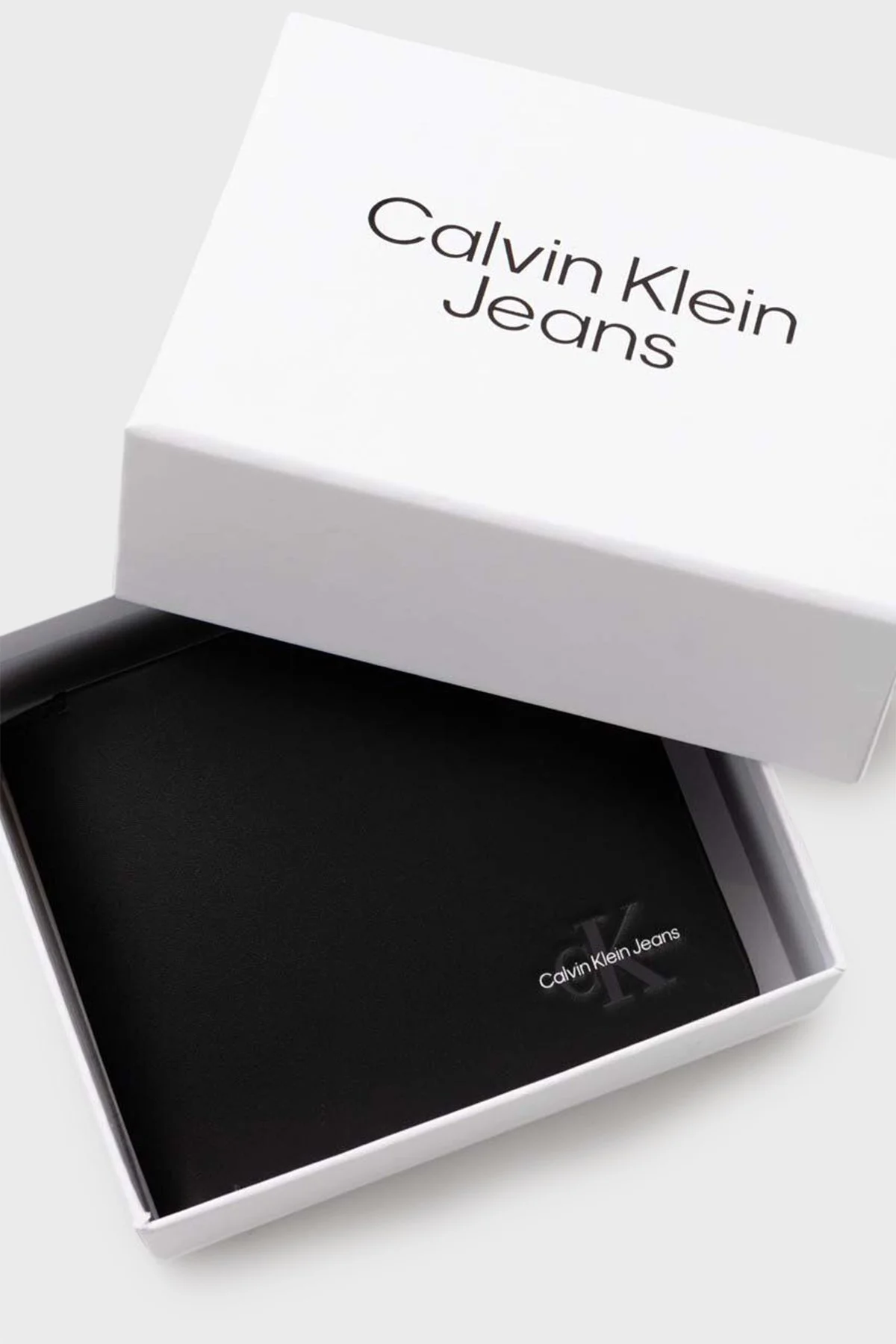 Calvin Klein Logolu Deri K50K512172BEH Erkek Cüzdan K50K512172 BEH SİYAH - 6
