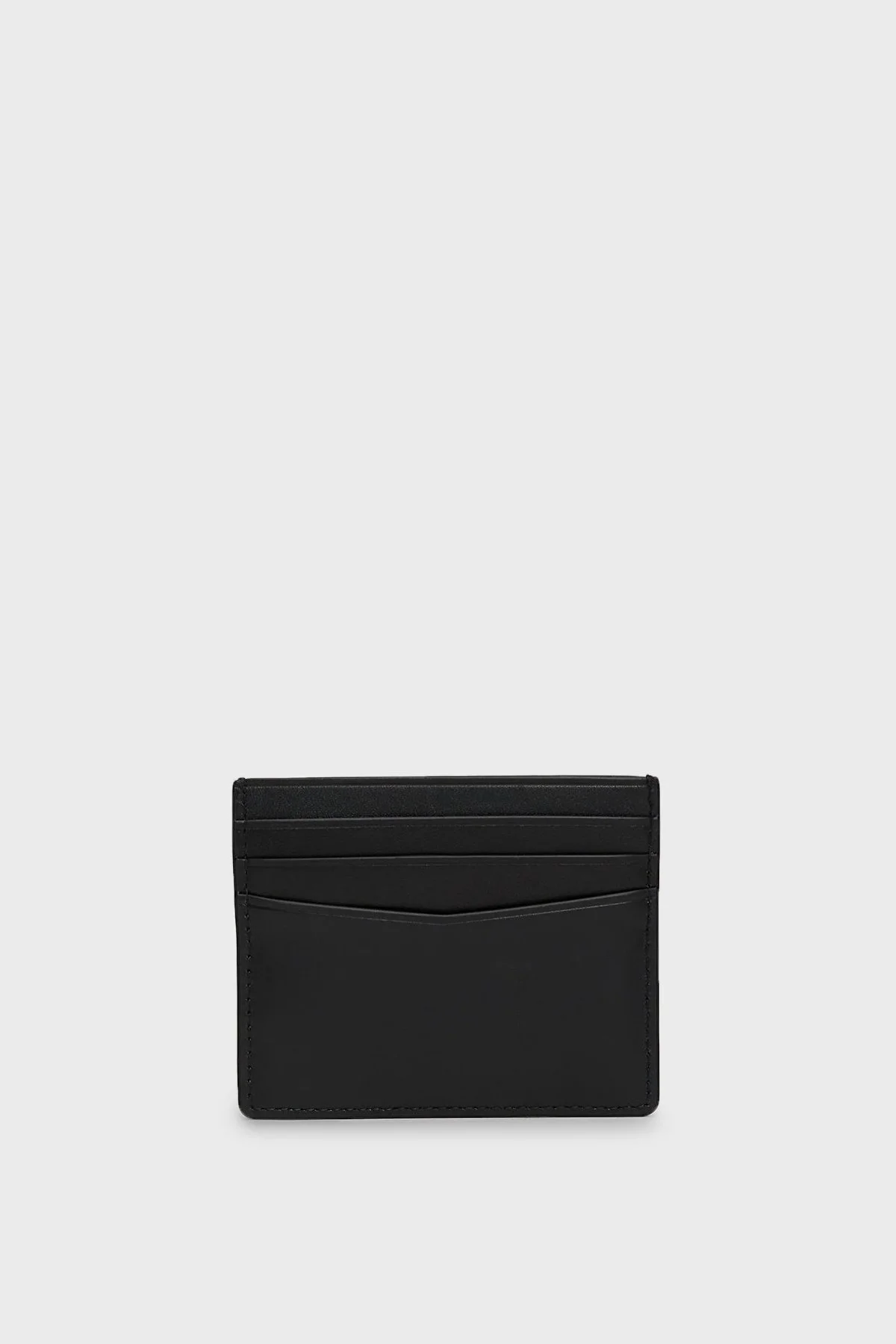 Calvin Klein Logolu Deri K50K512441BEH Erkek Kartlık K50K512441 BEH SİYAH - 1