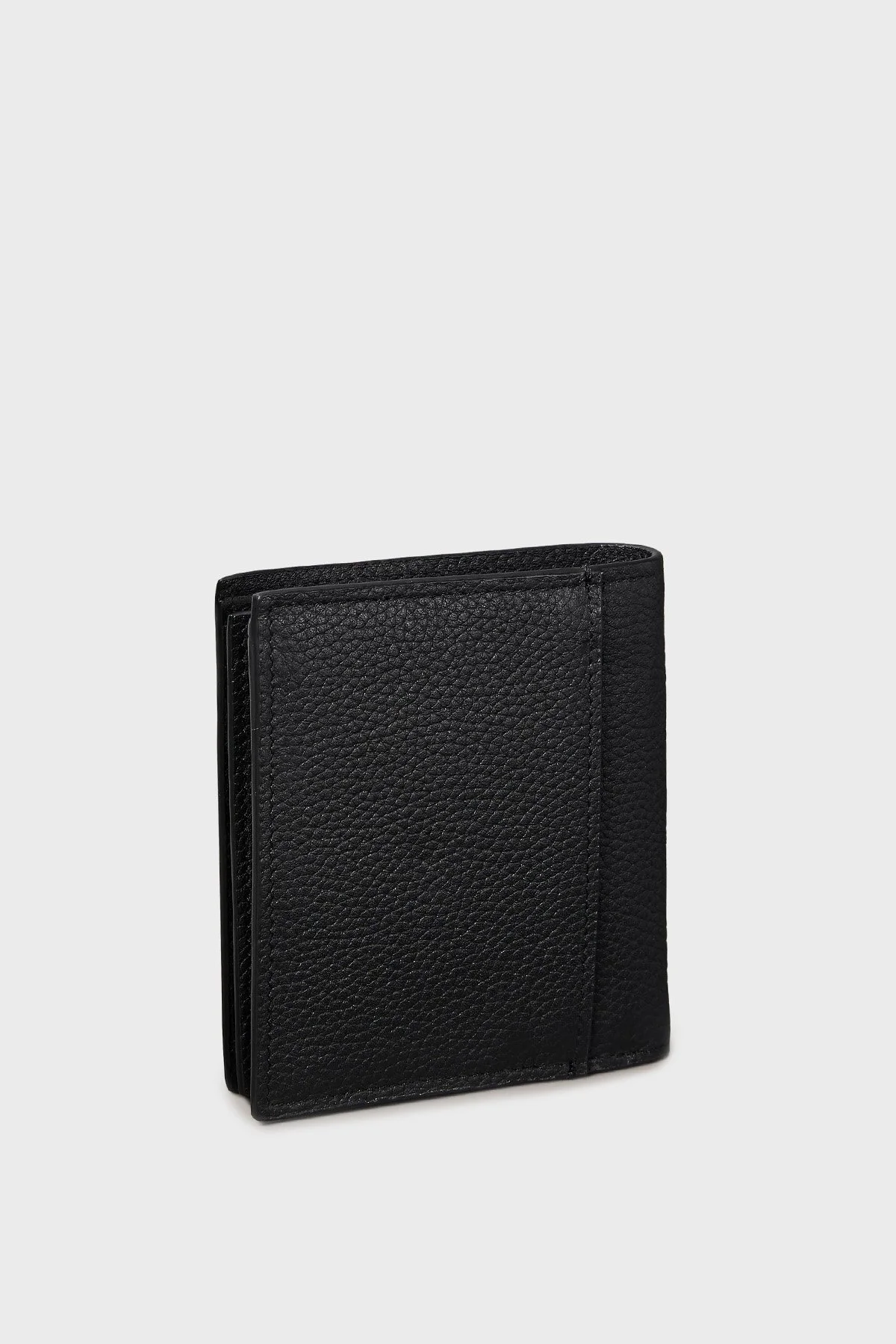 Calvin Klein Logolu Deri Kartlık LV04D1063GUB1 Erkek Cüzdan LV04D1063G UB1 SİYAH - 2