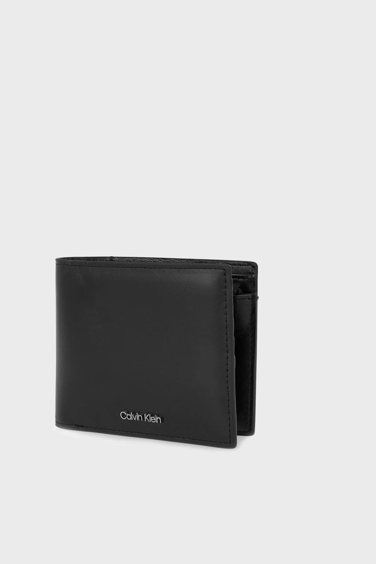 Calvin Klein Logolu Deri LV04D1164GUB1 Erkek Cüzdan LV04D1164G UB1 SİYAH - 3